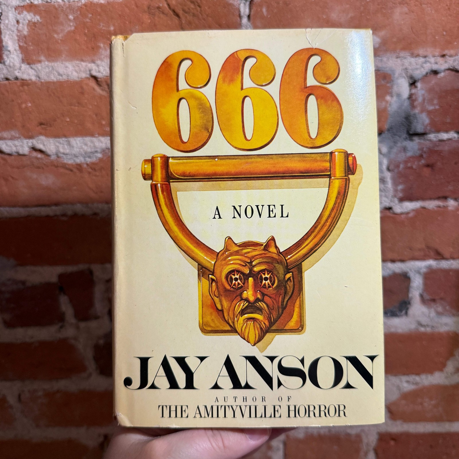666 – Jay Anson – 1981 BCE Simon and Schuster Hardback – Paul Bacon Cover