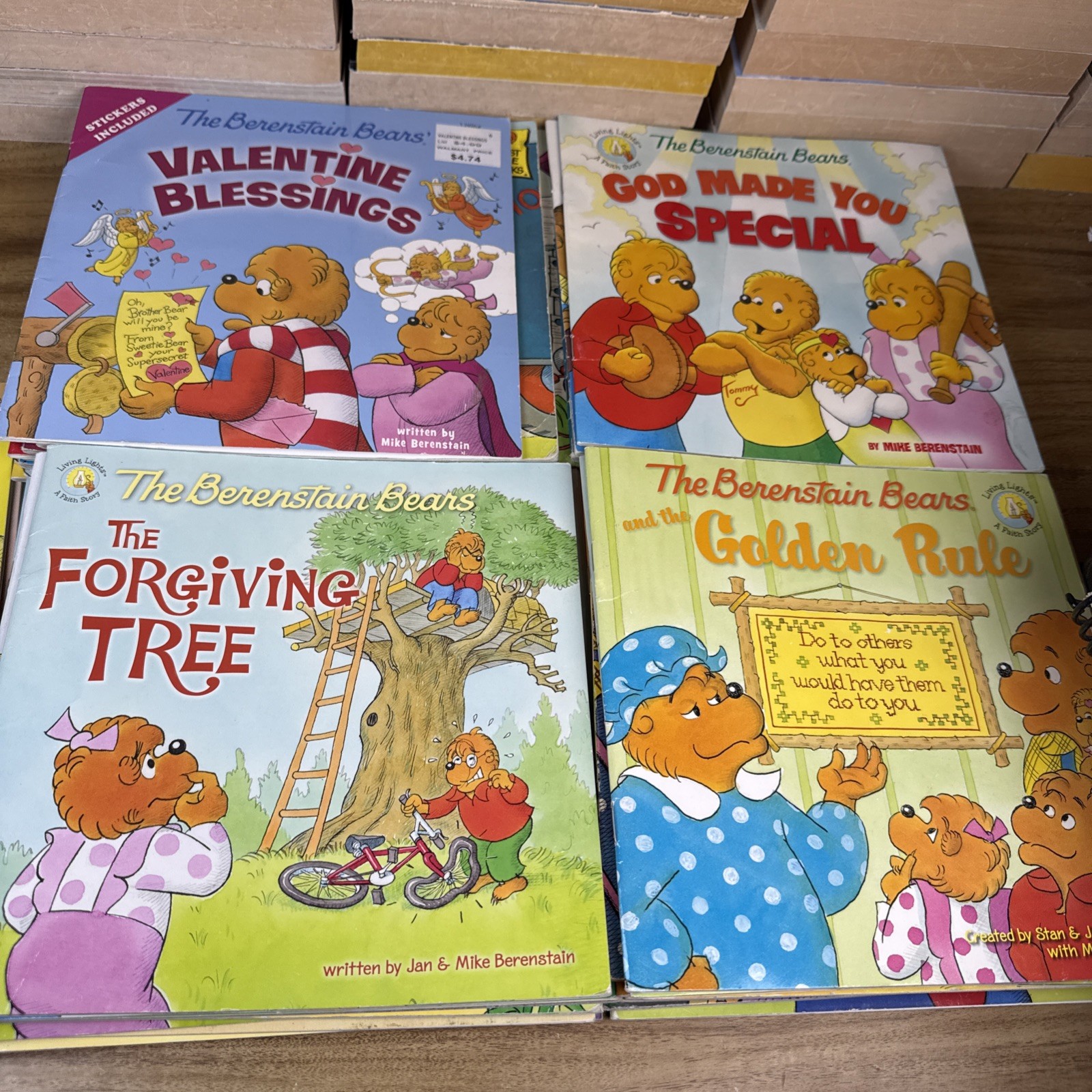 Vintage Berenstain Bears Paperback Books LOT OF 34 NO DUPLICATES