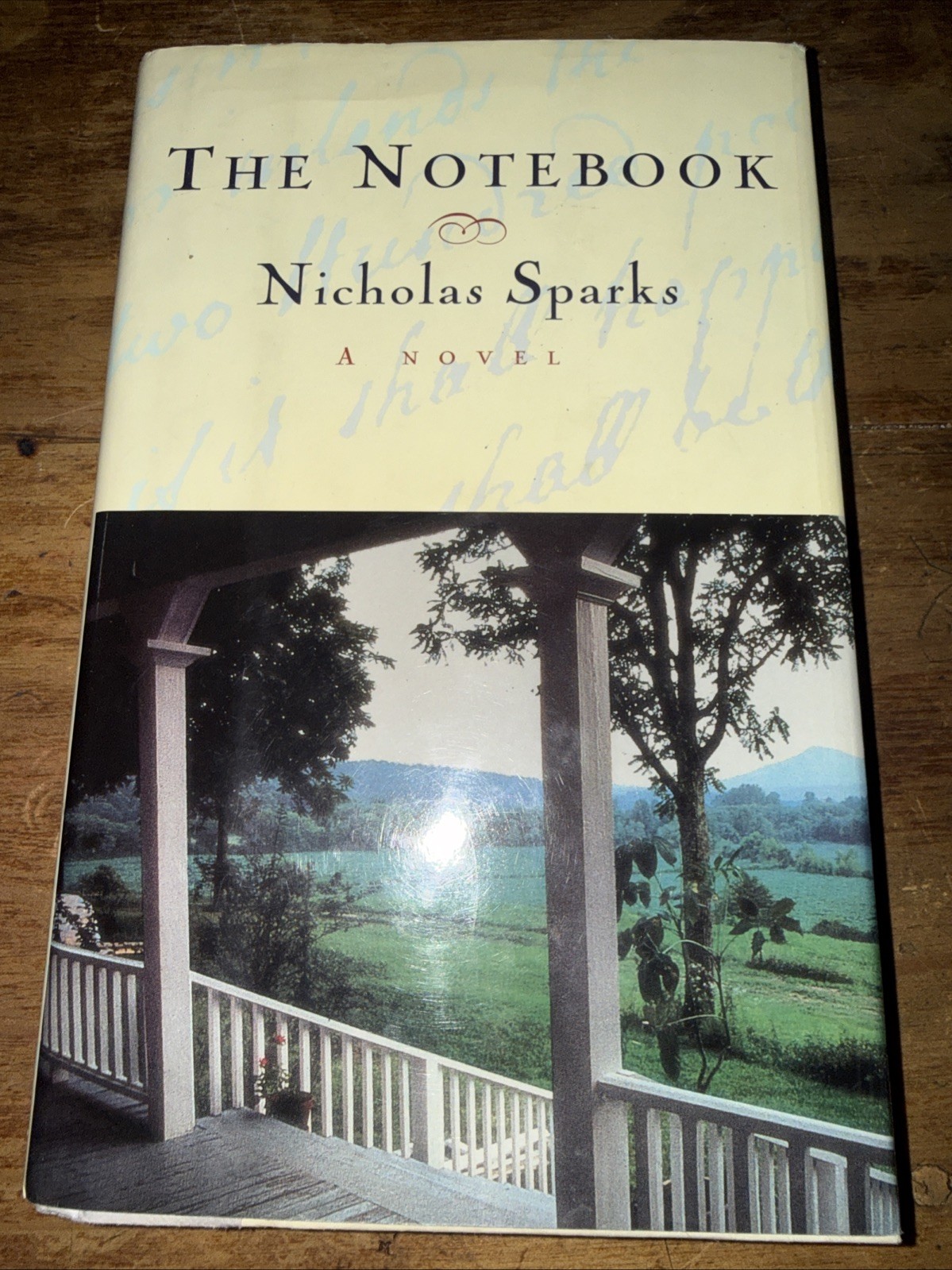 Nicholas Sparks / THE NOTEBOOK 1st Edition, 1st Printing (1996) Hardcover
