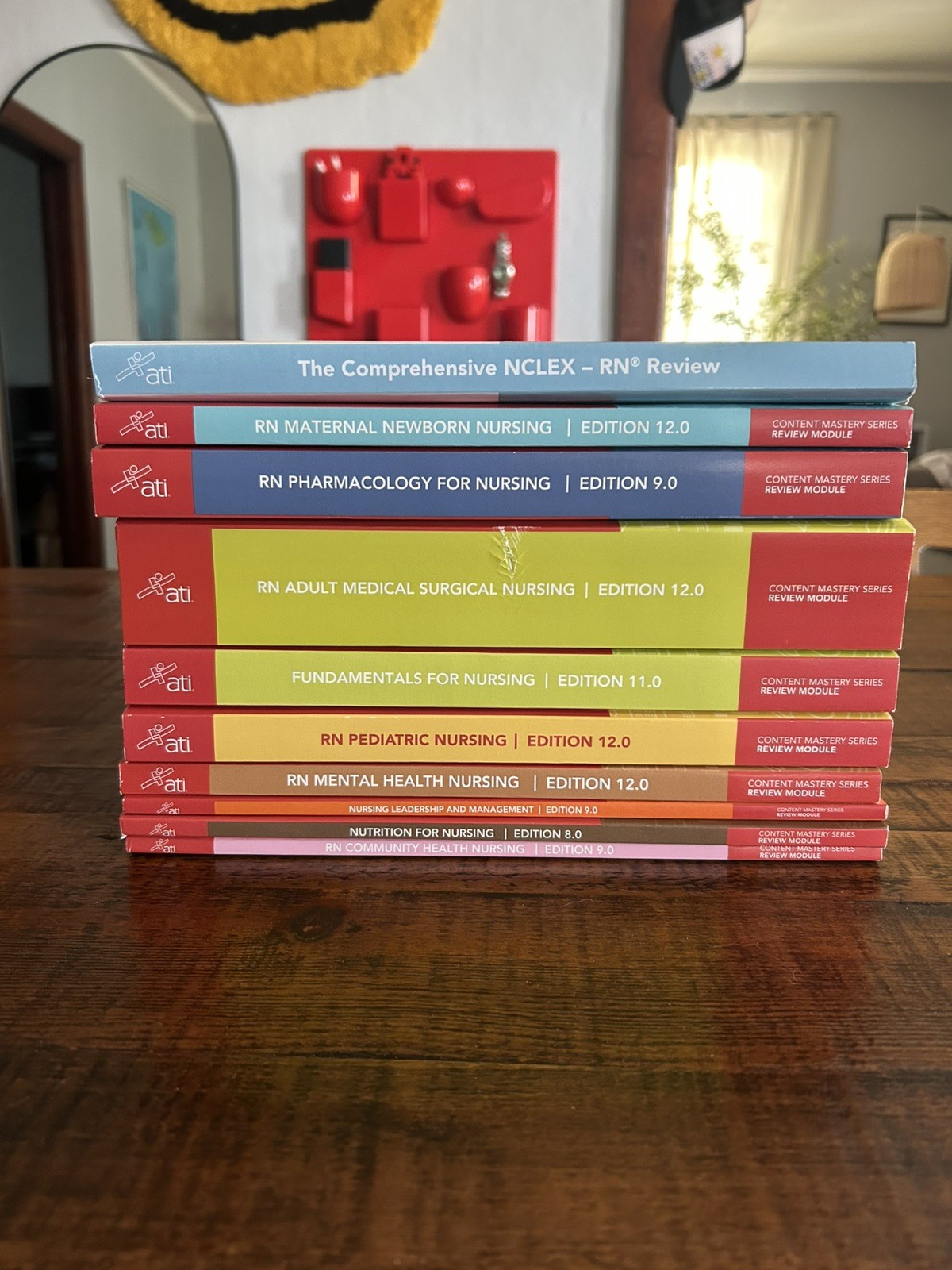 New 2023 ATI Review Module Package RN Student Box TPRN6 (current edition)