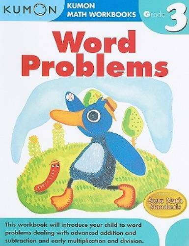 Word Problems (Kumon Math Workbooks Grade 3) – Paperback – VERY GOOD