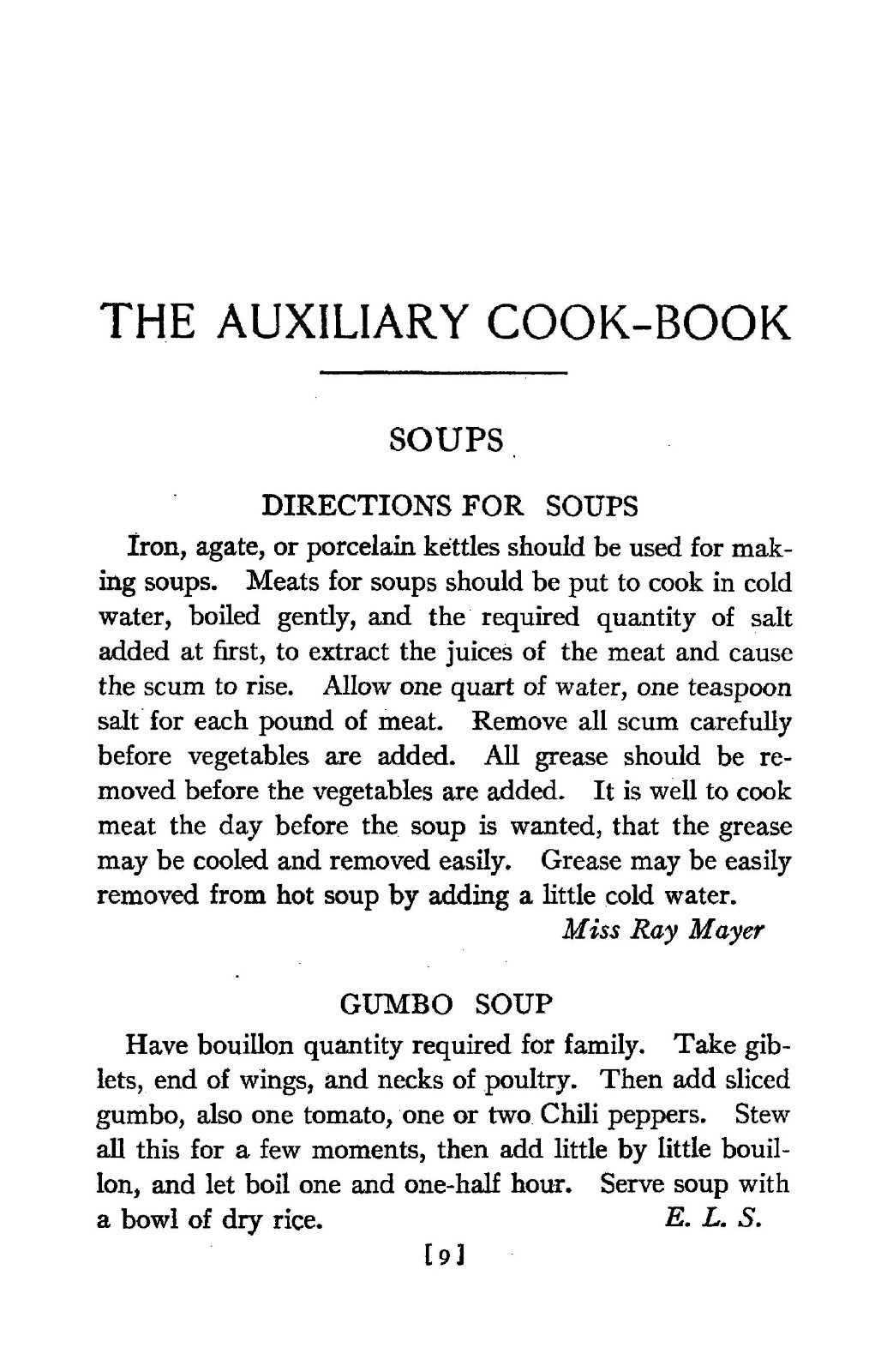 1909 The Auxiliary Jewish Cook Book 136 Pages