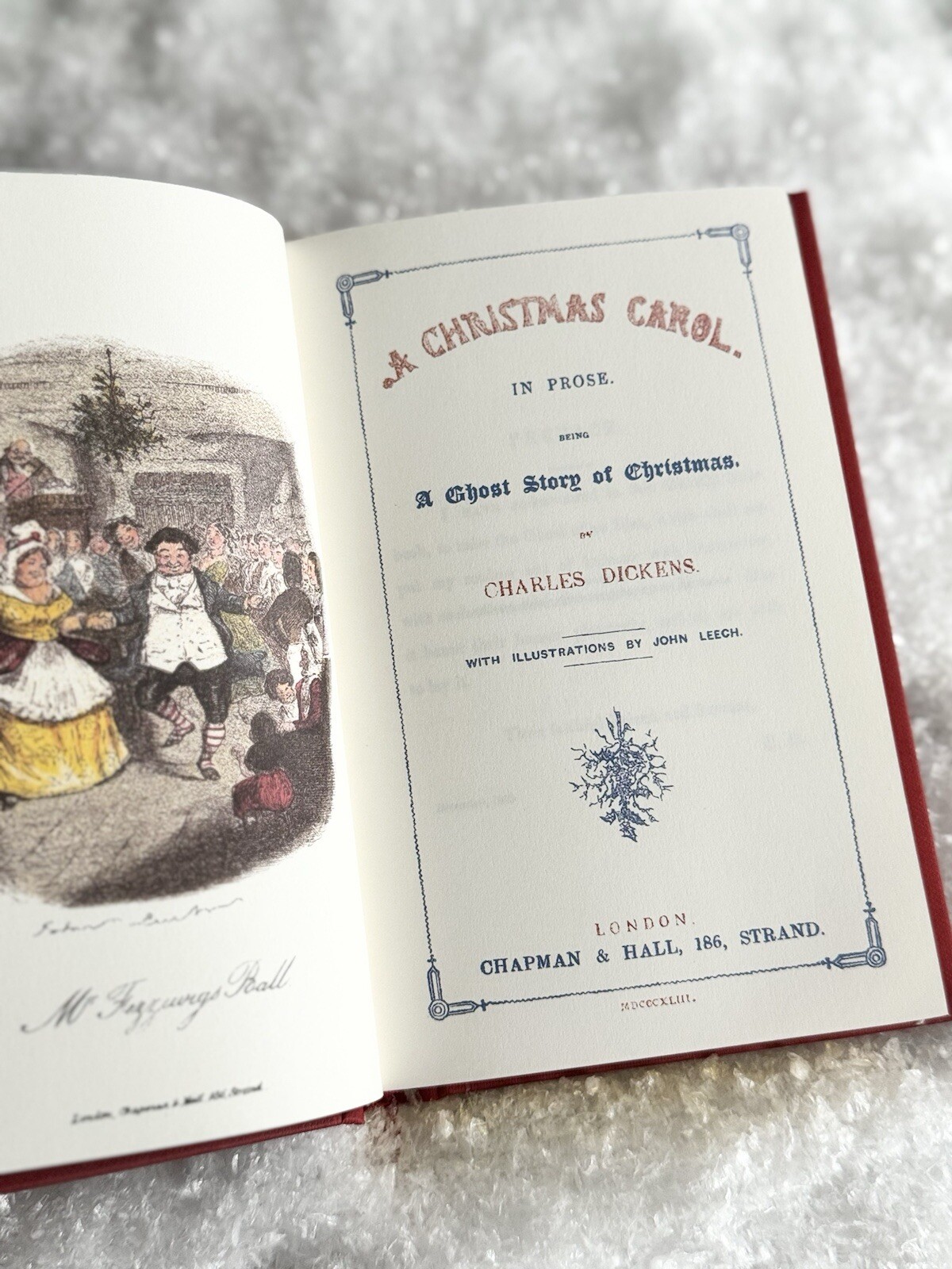 Dickens, A CHRISTMAS CAROL – Top Quality Facsimile of 1843 1st Edition Original