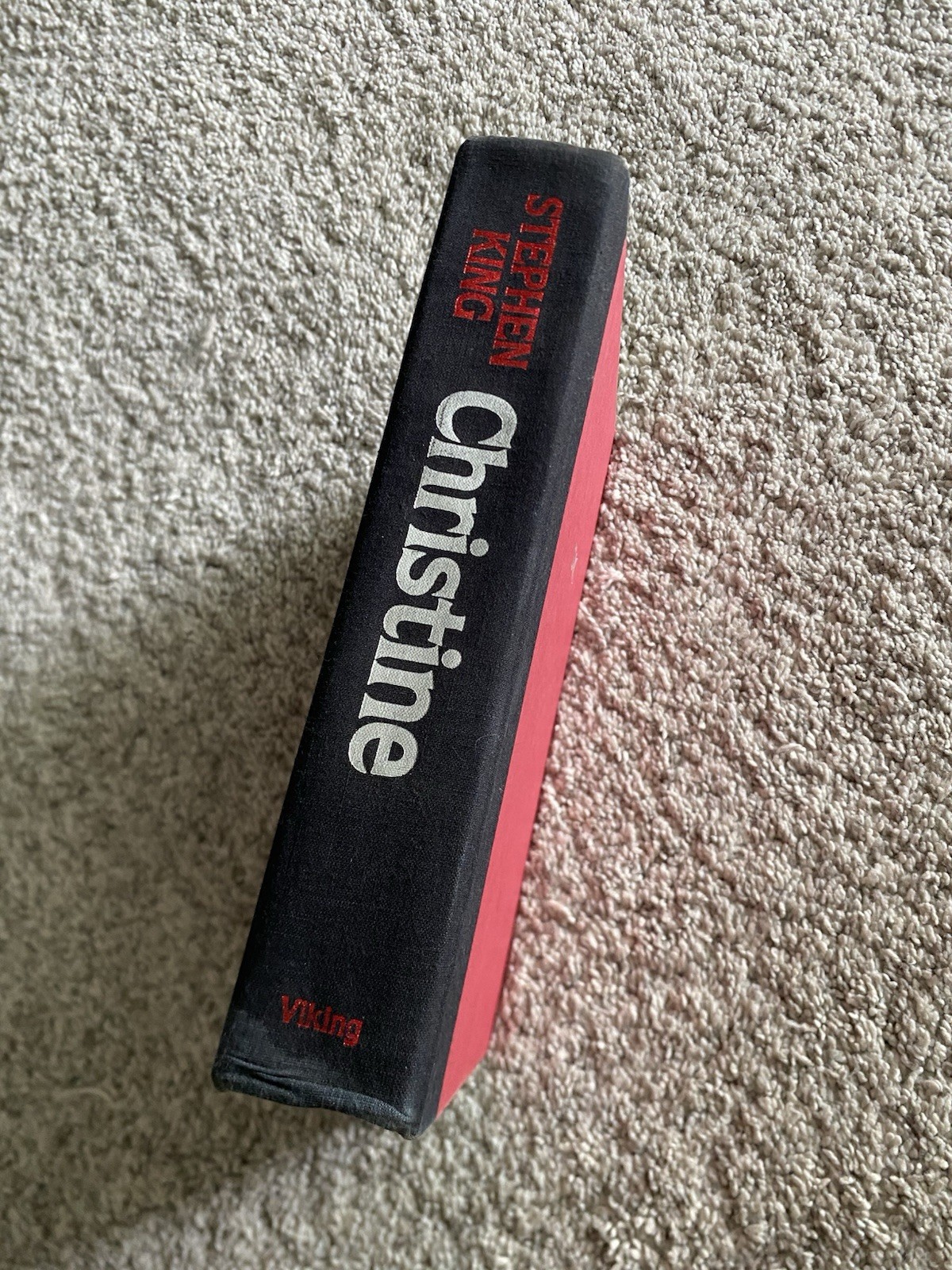 Vtg Christine – Stephen King – 1st Edition – 1983 – No Dust Jacket Penguin Press