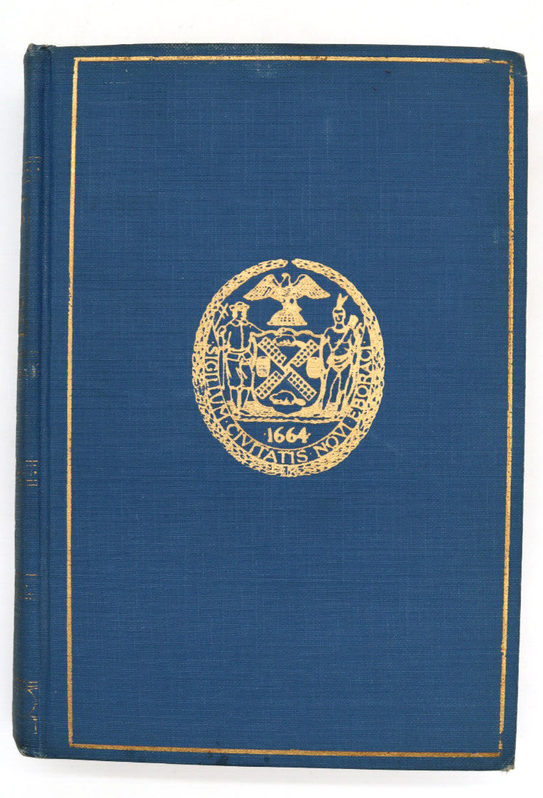 1925 Valentine’s Manual Of Old New York Hard Cover Illustrated 392 pages