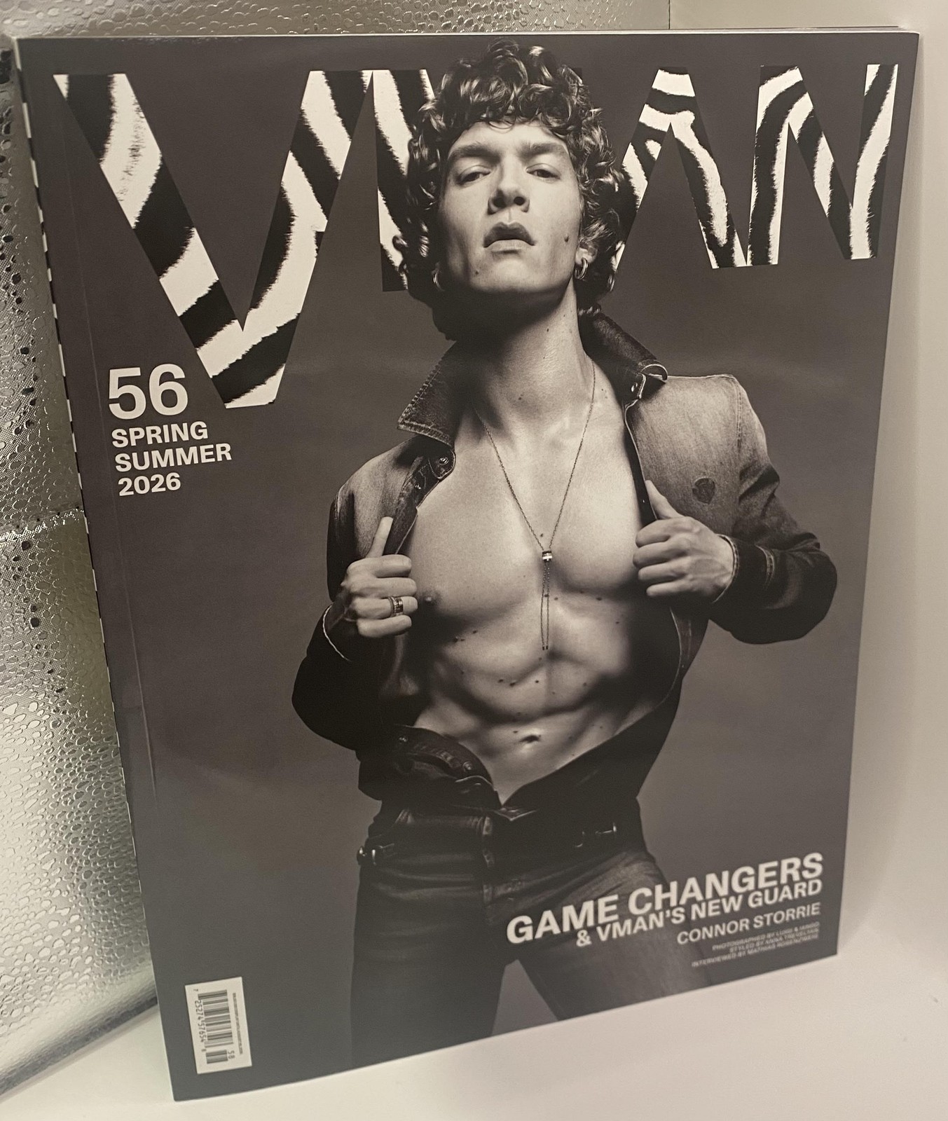 CONNOR STORRIE – VMAN MAGAZINE – Vman 56 – New