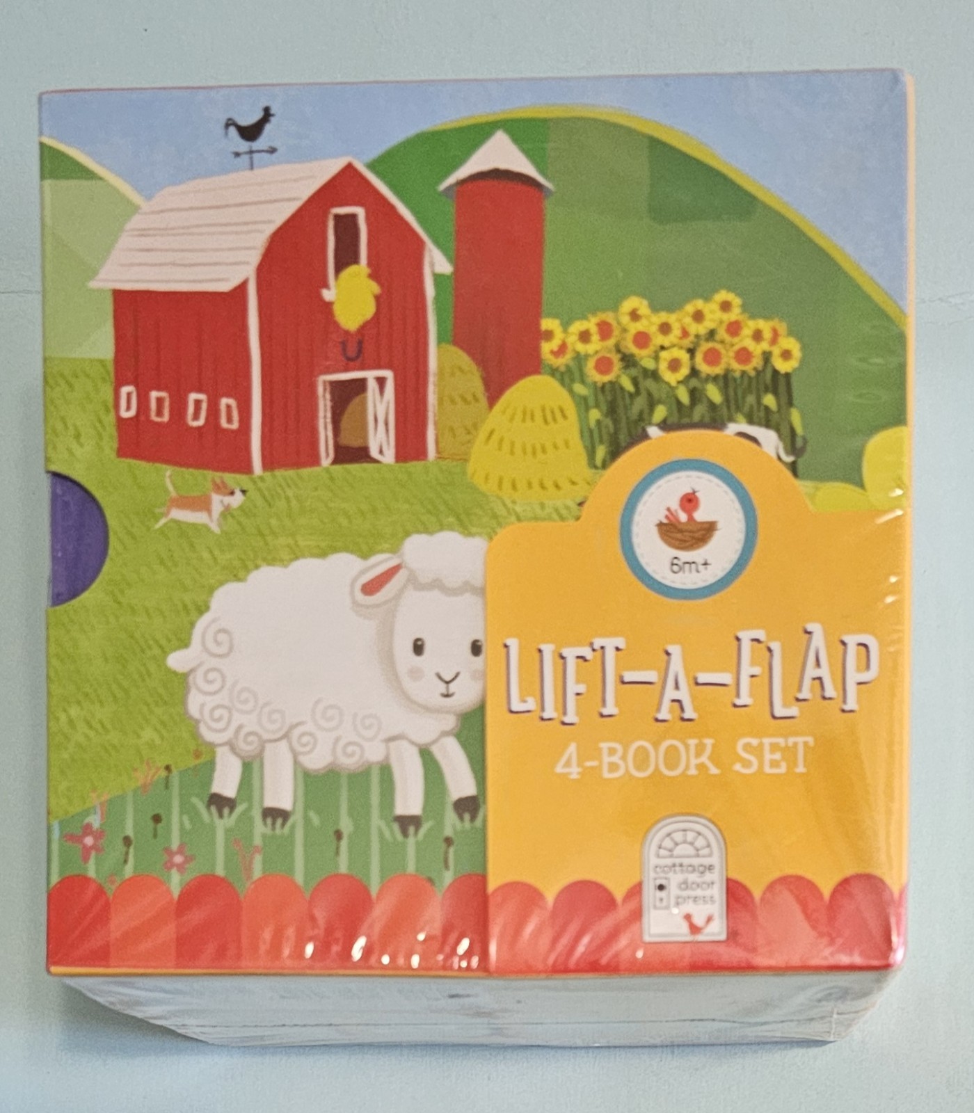 Lift-A Flap 4 Book Set Cottage Door Press 2018 NEW Sealed
