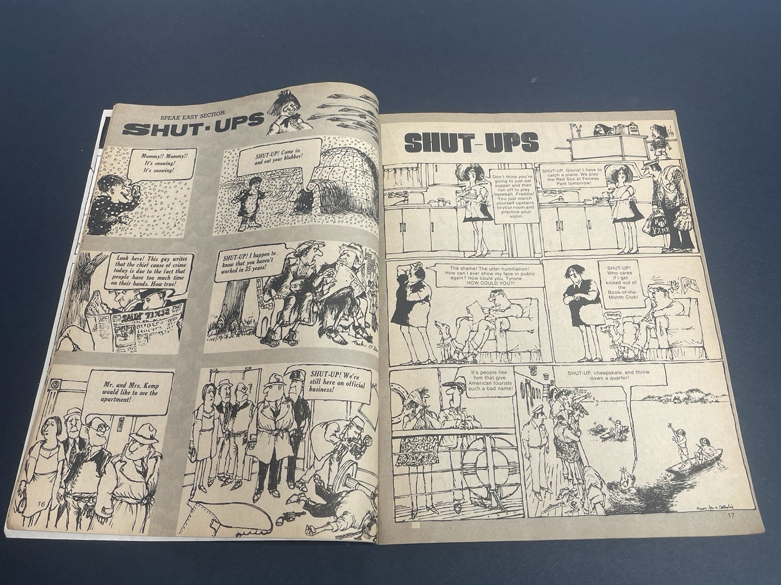 CRACKED MAGAZINE Collector’s Edition SHUT-UPS 1980 September Vintage