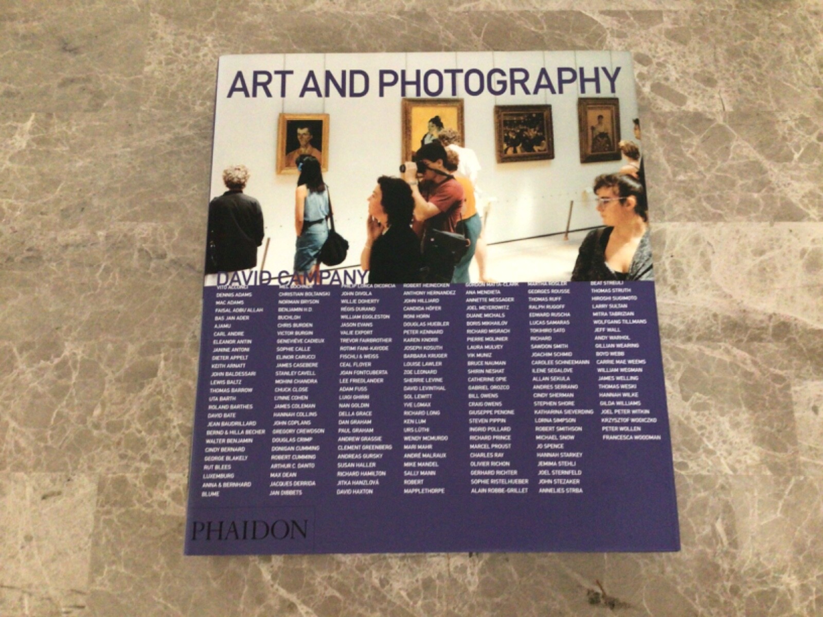 Art and Photography by David Campany HC Book Phaidon UNREAD