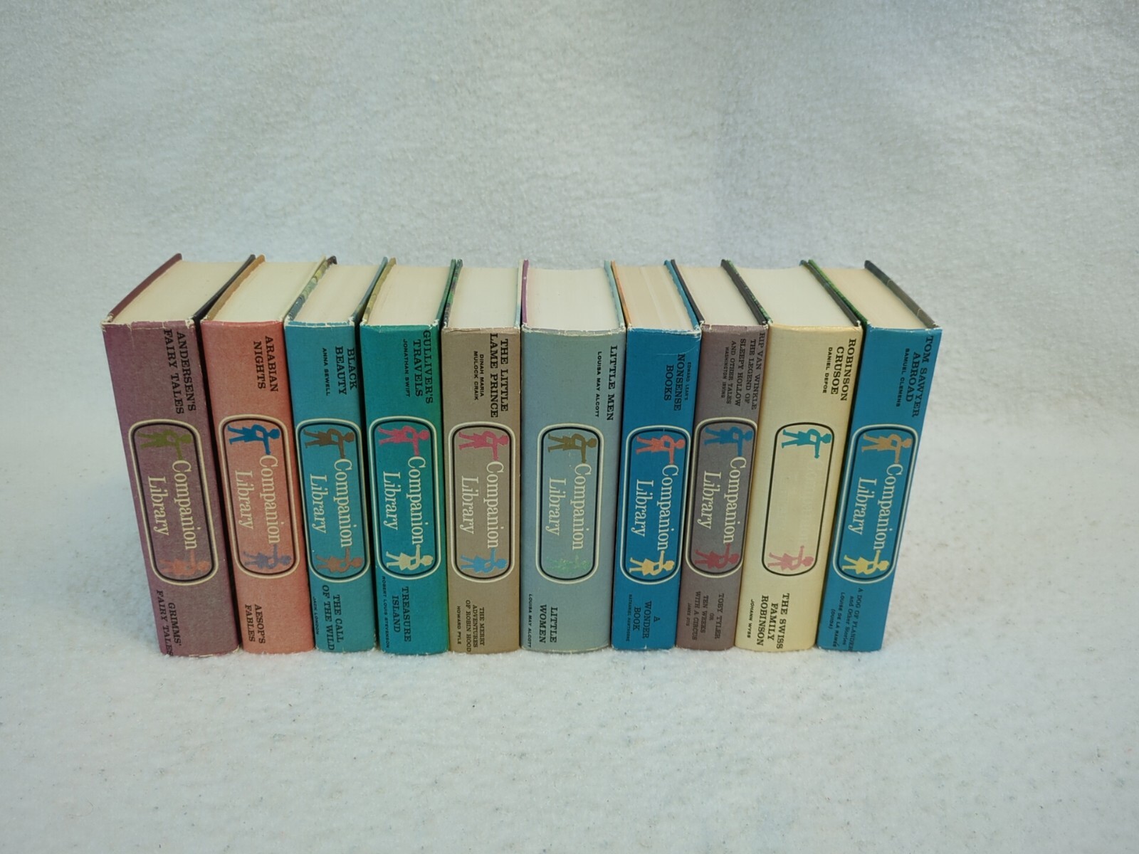 Lot of 10 COMPANION LIBRARY Two-in-One Books Grosset & Dunlap 1960s