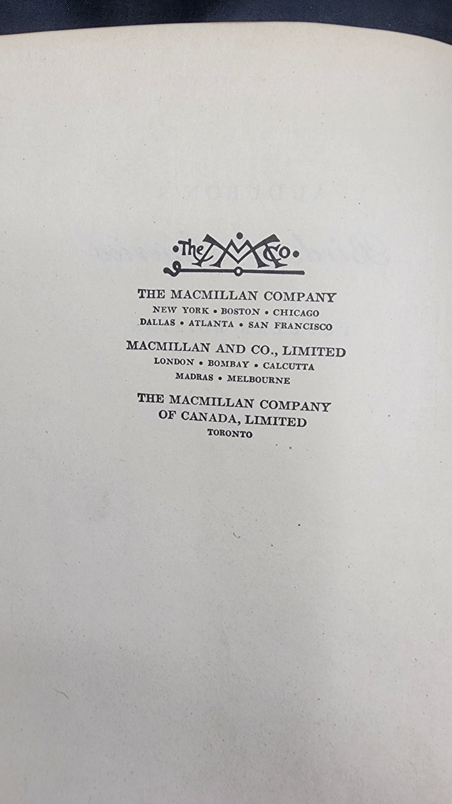 Audubon’s Birds of America 1950 2nd Printing The Macmillan Company