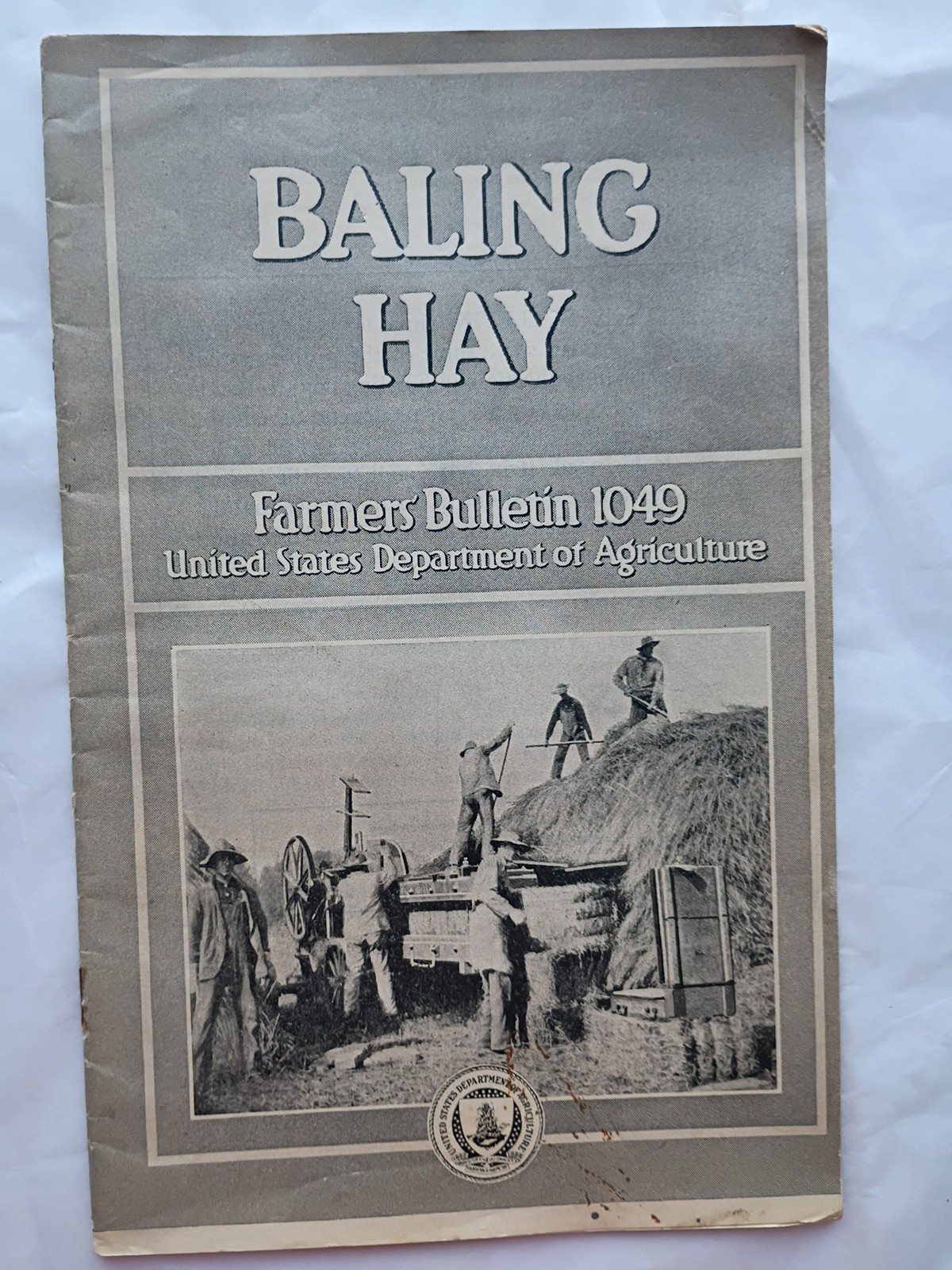 12 USDA Bulletins 1901-50 Farming, Crops, Baling Hay, Soil, Etc (993)