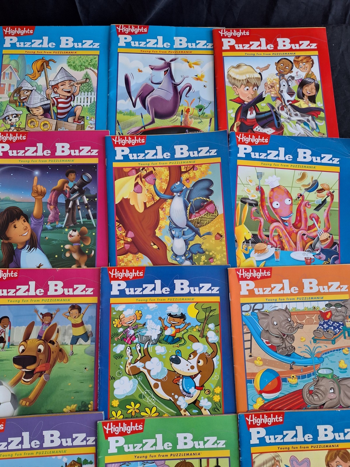 Highlights Puzzle Buzz Lot Of 20