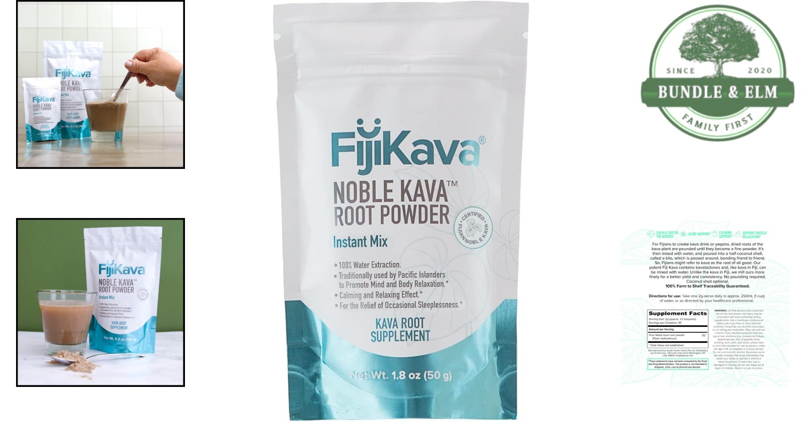 Noble Kava Powder 50g – Effortless Relaxation for Stress Relief & Restful Sleep
