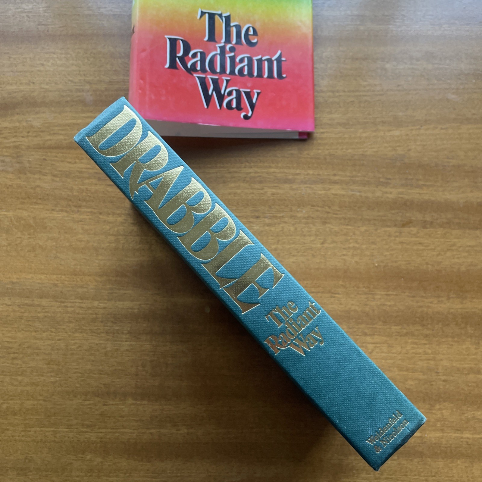 Margaret Drabble ‘The Radiant Way’ Signed Hardback First Edition w/ Dust Jacket
