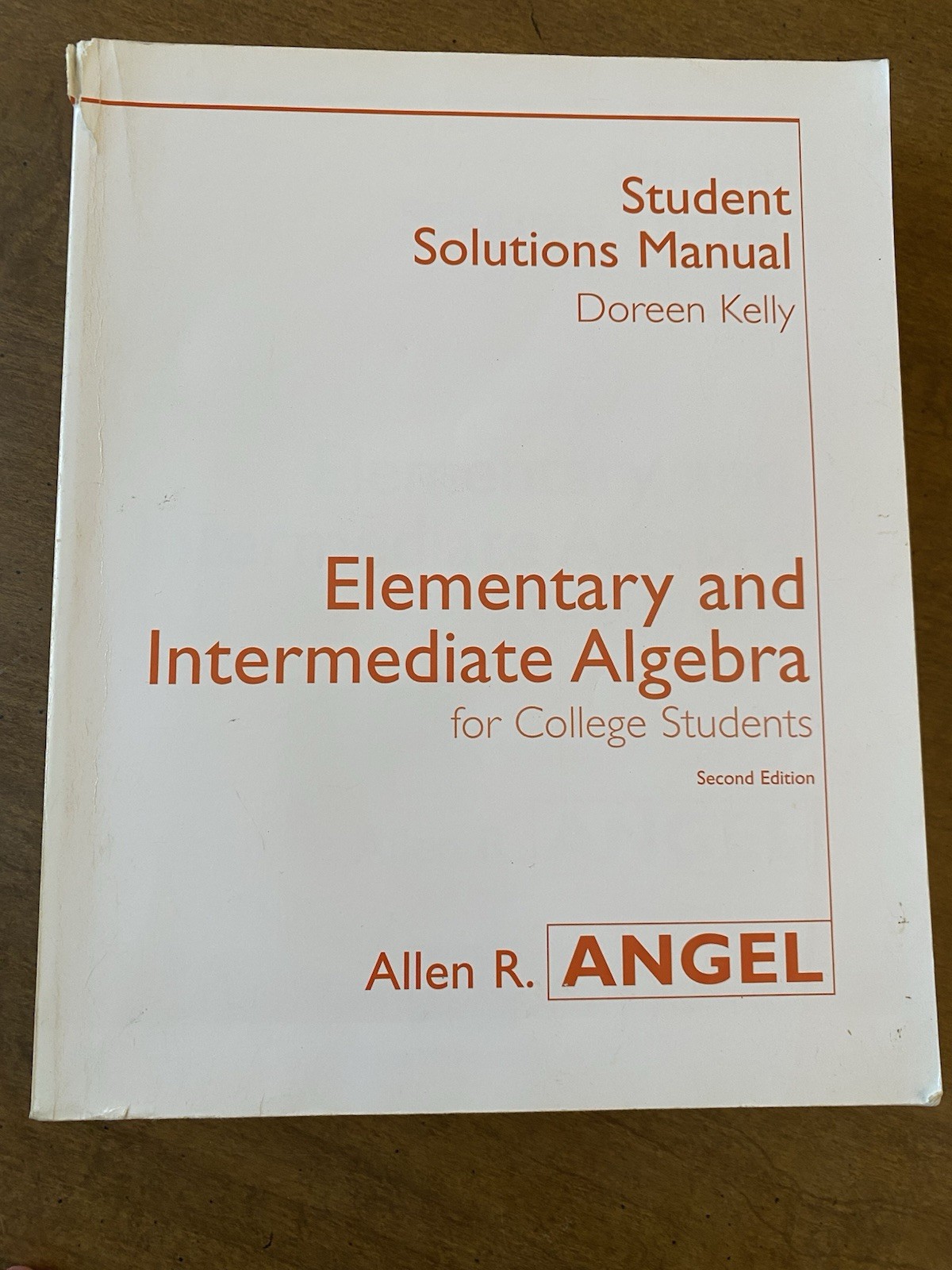 Elementary and Intermediate Algebra, Angel, Allen R. Math Curriculum Homeschool