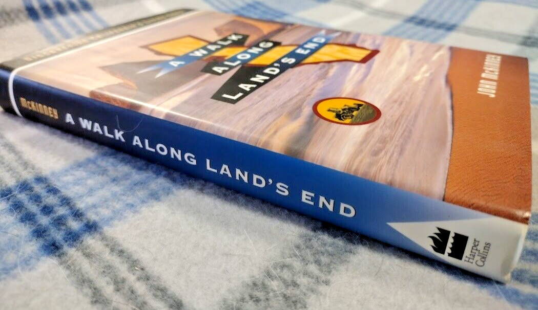 A Walk Along Land’s End; John McKinney 1995 HC/DJ 1st/1st VG Unread; California