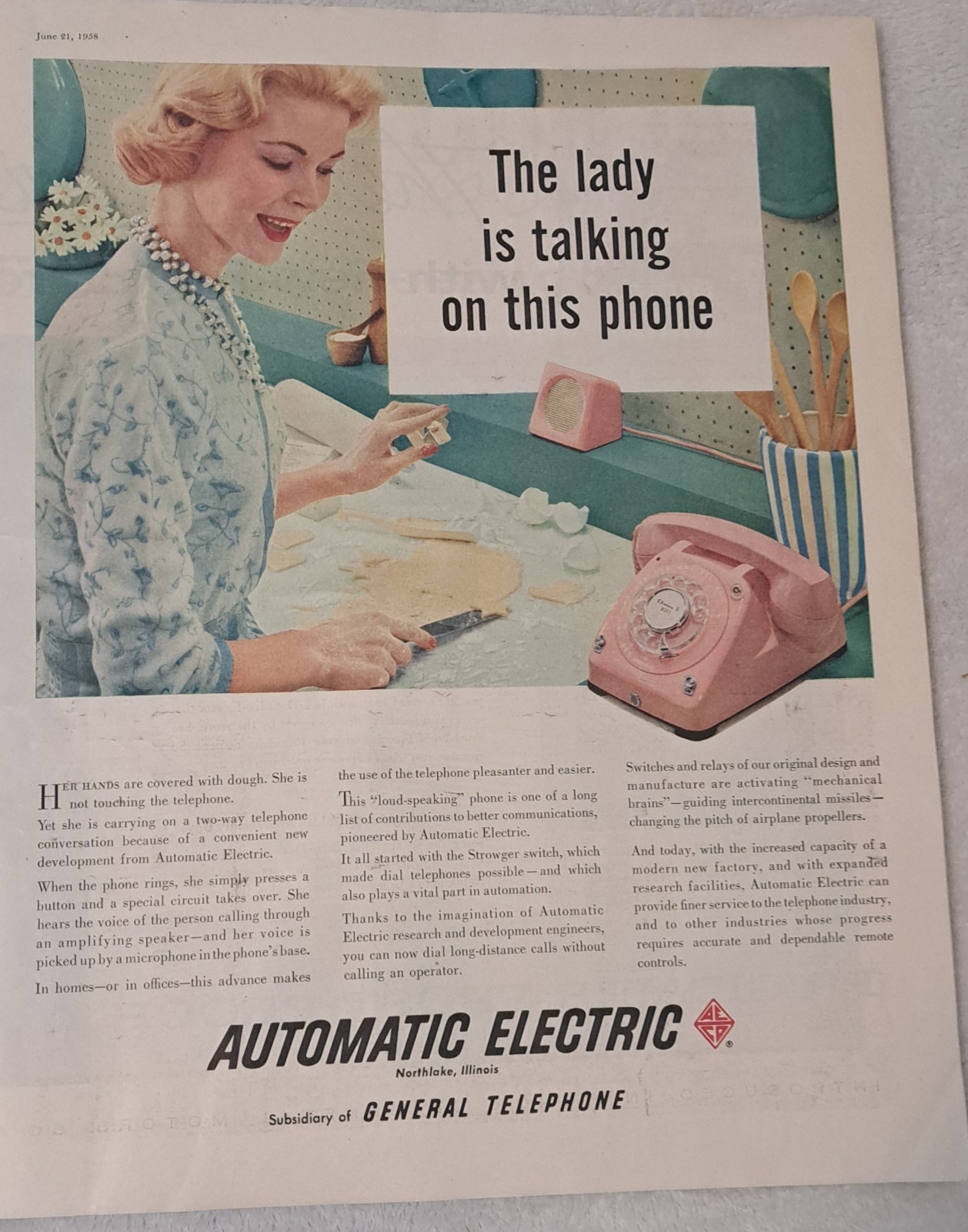 The Saturday Evening Post. June 21, 1958. Stories, News, Ads. Lawrence Welk News