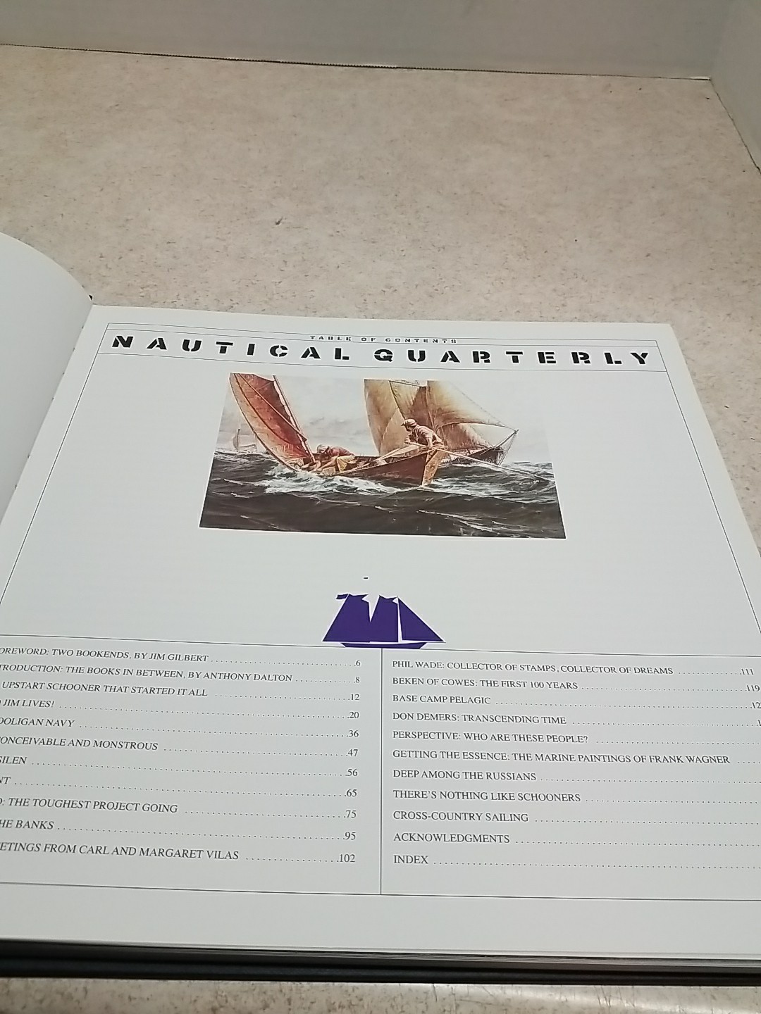 The Best of Nautical Quarterly: Volume 1 – The Lure of Sail – 2004 HC