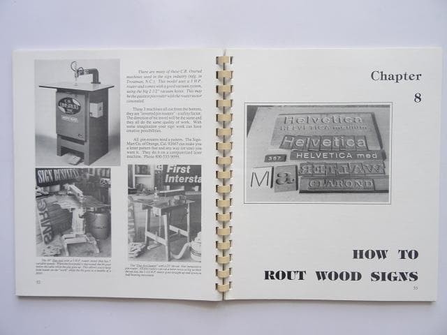 Western Sign Making Reference Book 1989 Paperback 111 Pages 10.1×8.6in