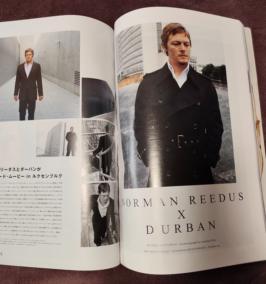 Björk 26 pages – CUT magazine Japan, October 2002 – Japanese – Norman Reedus
