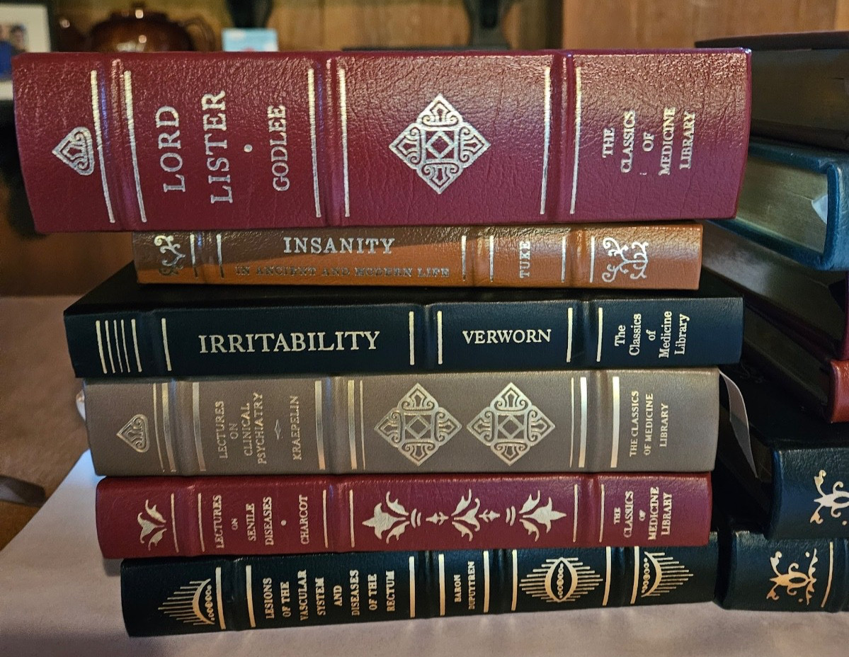 Classics of Medicine Library, Leather bound Gryphon Editions, CHOOSE TITLE