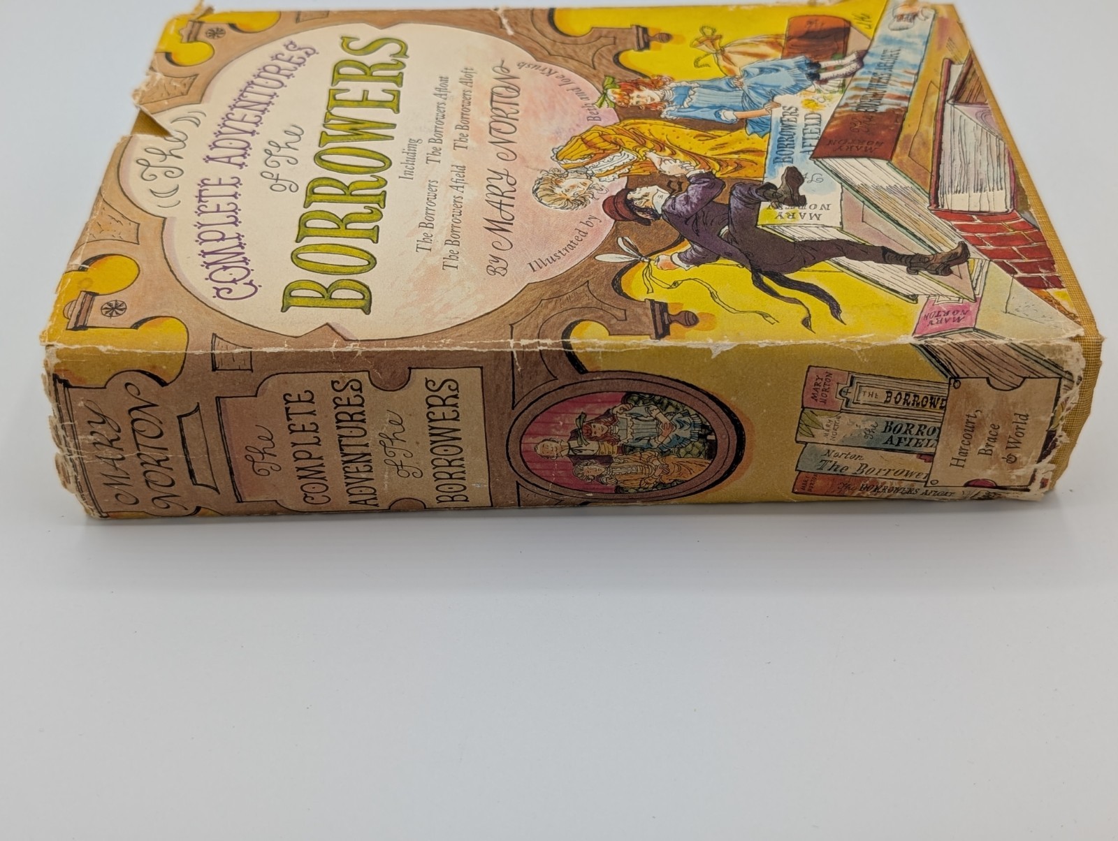 THE COMPLETE ADVENTURES OF THE BORROWERS By Mary Norton 1967 hardcover