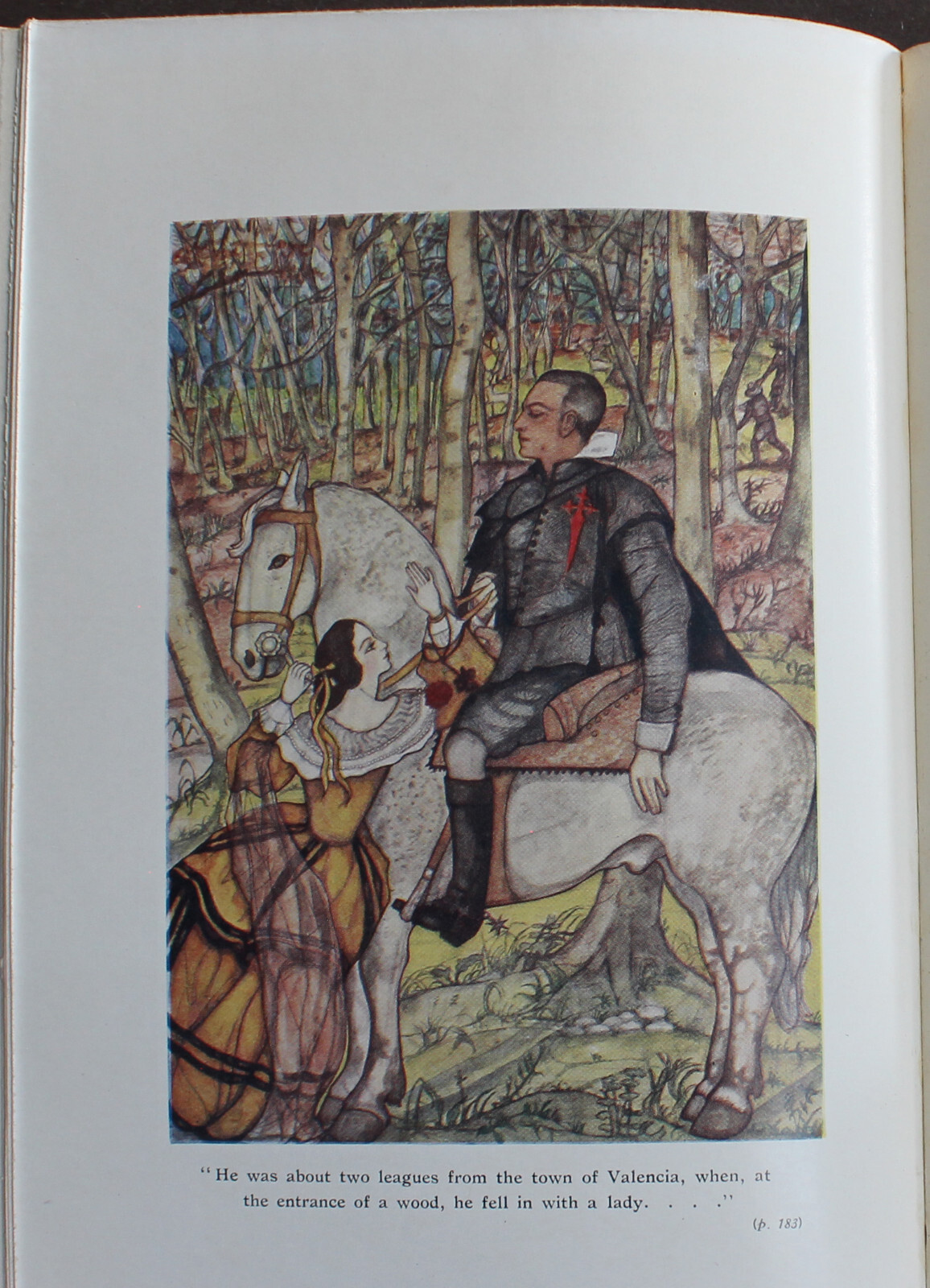 Rare Antique Old Book Devil On Two Sticks 1926 Illustrated Occult Demon Spain ⭐