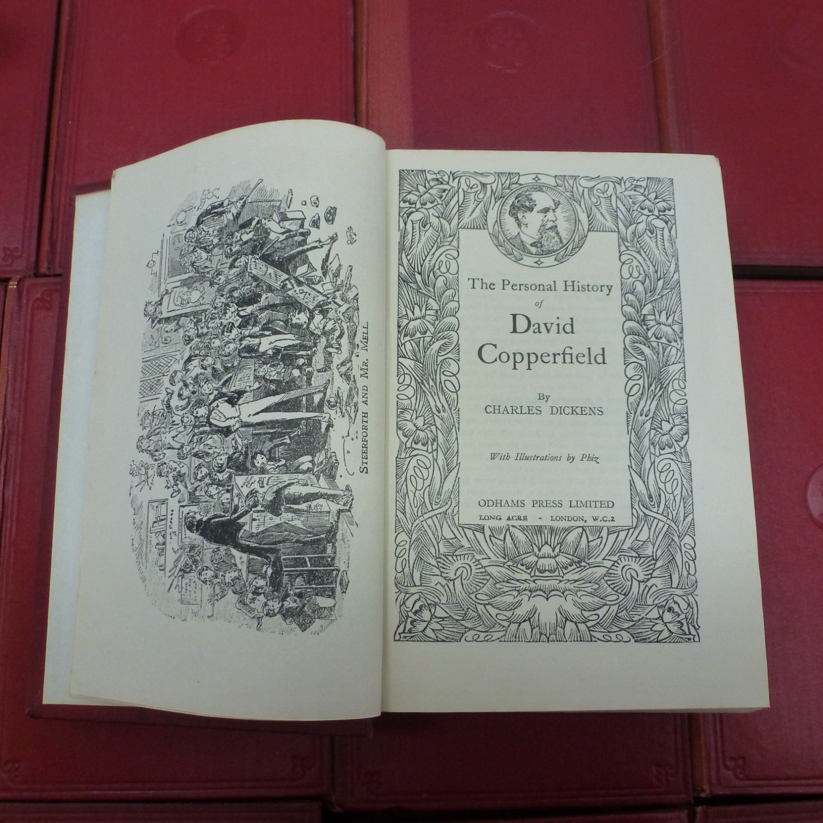 Vintage Charles Dickens Odhams Press Limited Various Titles x 16
