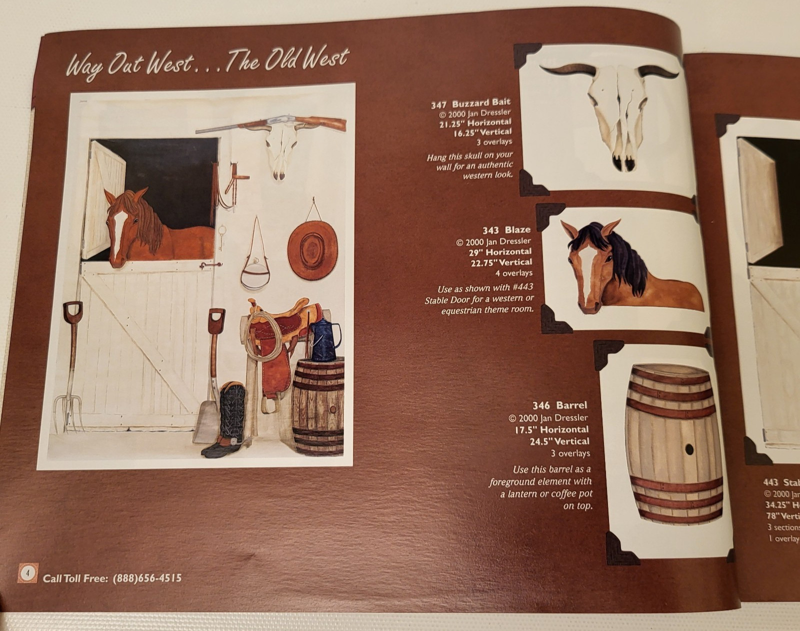 2001 Dressler Stencil Company Illustrated Product Catalog Book – 160 pages