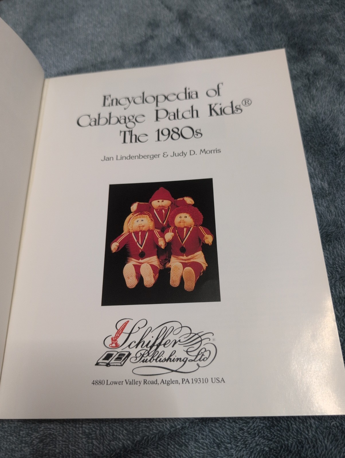 Encyclopedia of Cabbage Patch Kids 1980s Jan Lindenberger Rare HTF