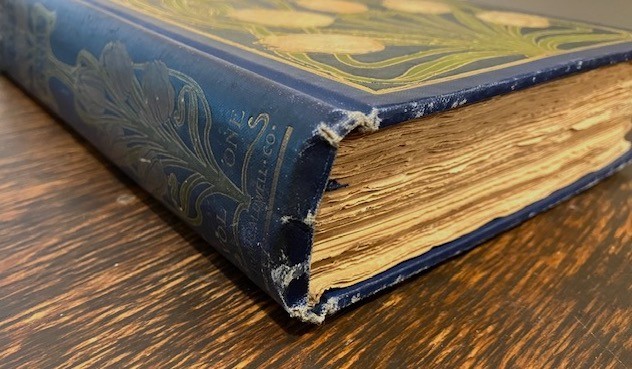 CLOISTER AND THE HEARTH – Charles Reade Vol. 1 Caldwell – ART NOUVEAU GILT COVER