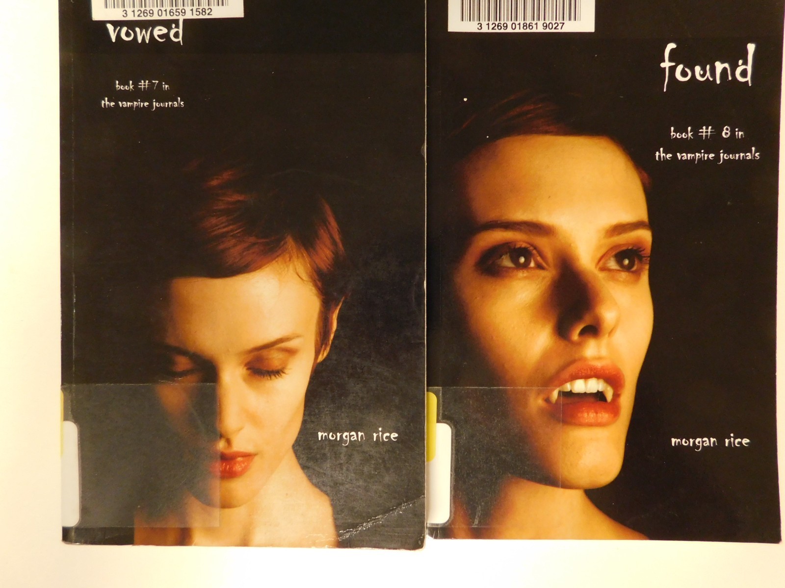 Morgan Rice The Vampire Journals Books Lot of 6 pb Young Adult Novels