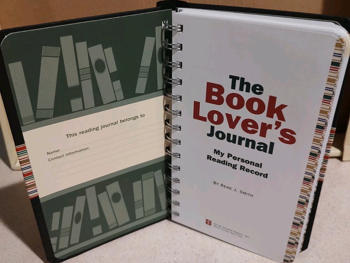 The Book Lover’s Journal My Personal Reading Record 216 Pages to Record Pauper