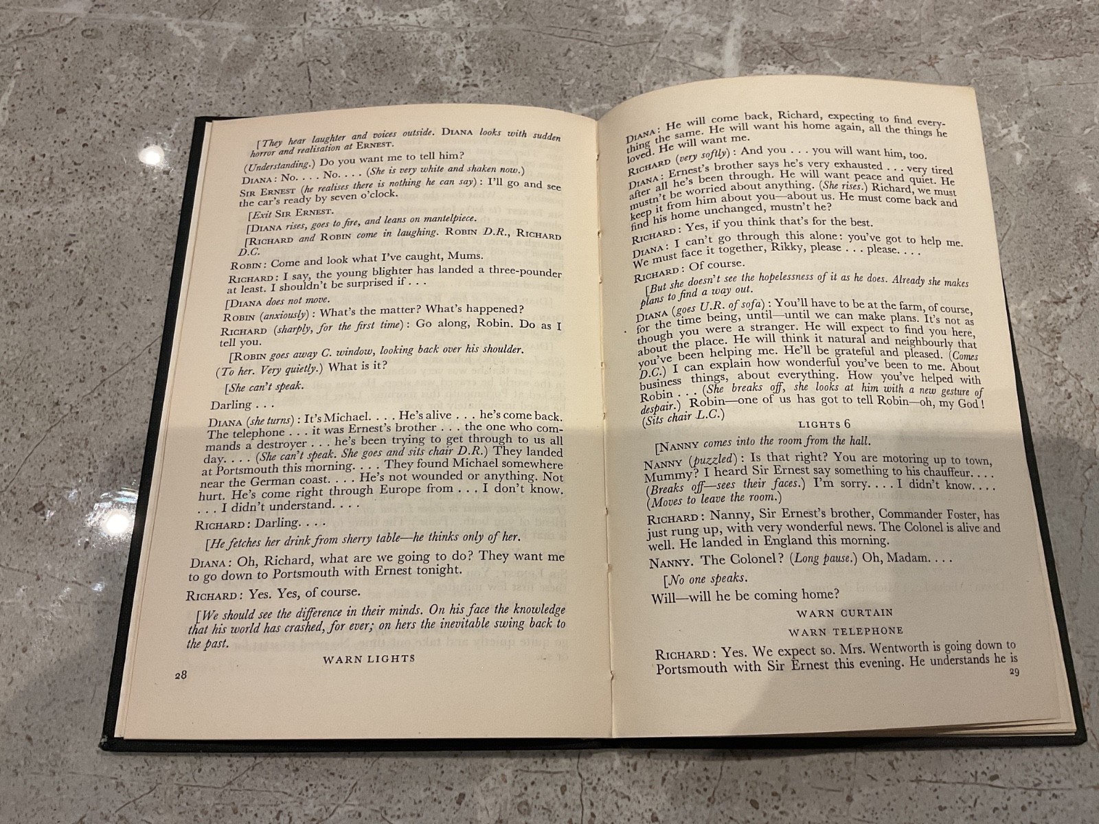 THE YEARS BETWEEN – A PLAY BY DAPHNE DU MAURIER 1946 2nd edition