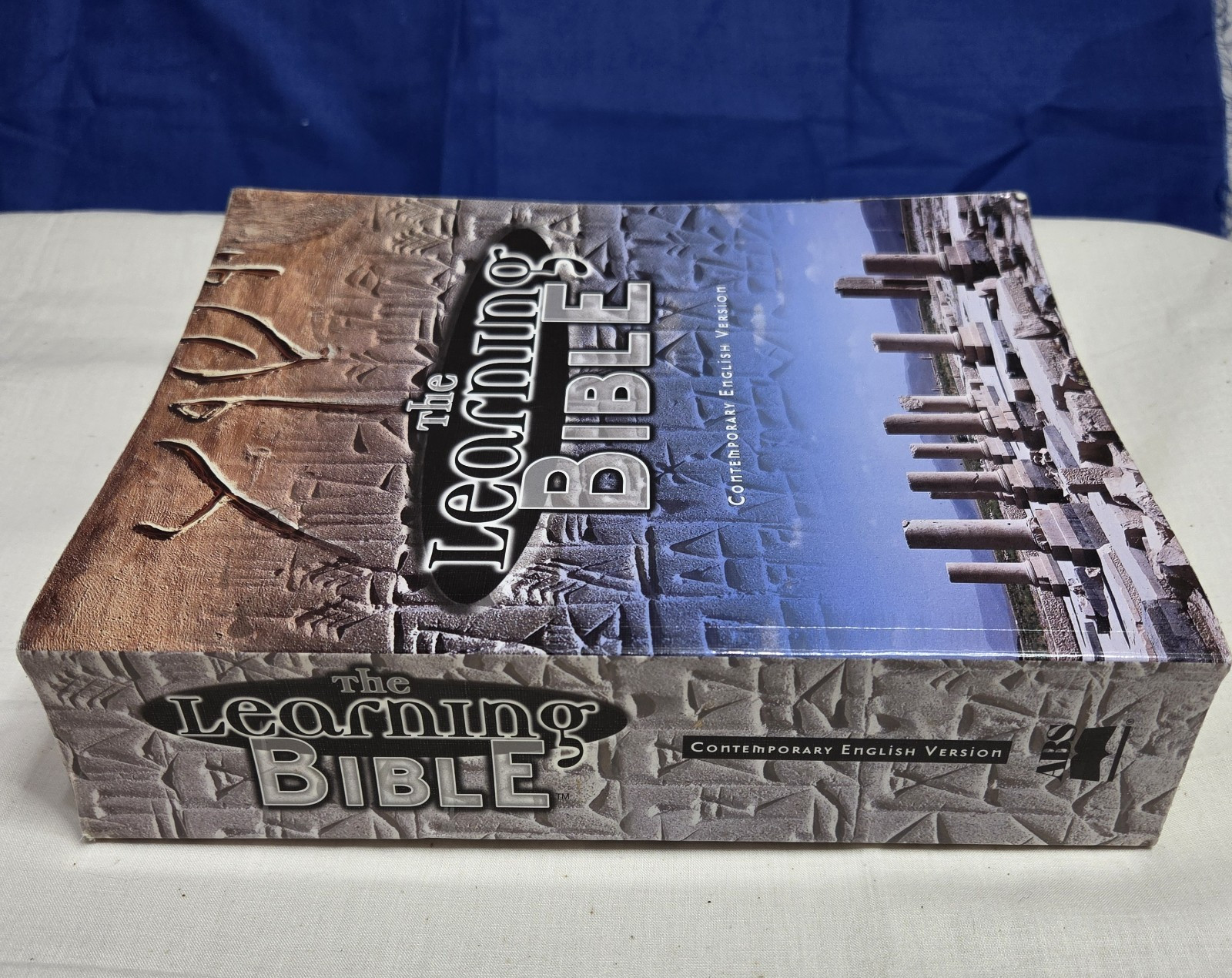 The Learning Bible Contemporary English Version Flex Cover 1995 VTG Pre-Loved