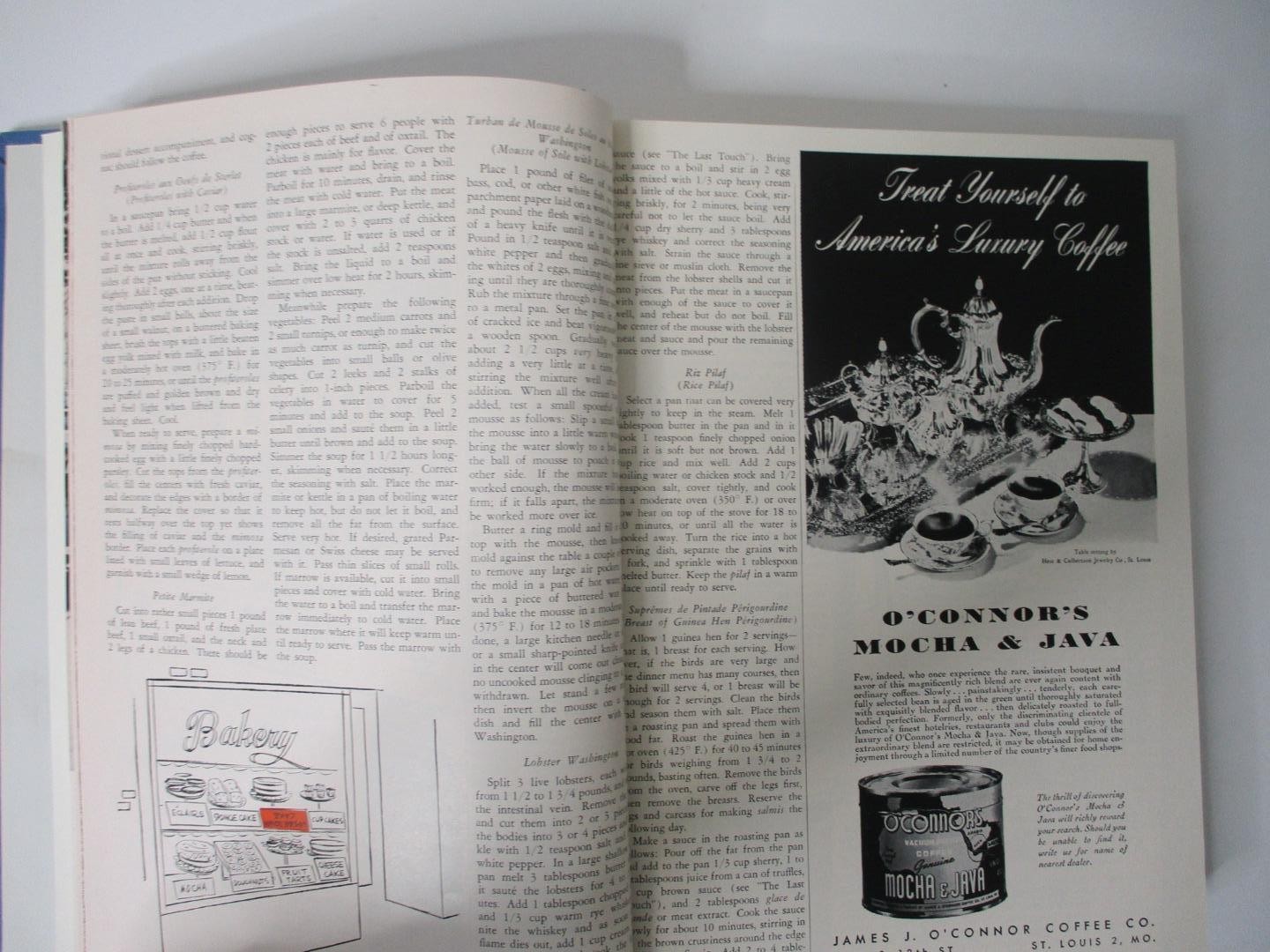GOURMET, The Magazine of Good Living; Vol. 14 – 1954 – 12 Issues in a Hardcover