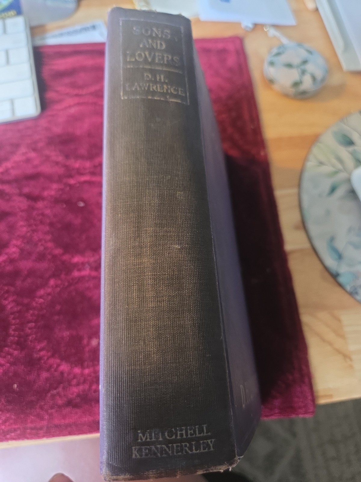 Sons and Lovers by D.H. LAWRENCE ~ First Edition 1913 ~ 1st US Printing