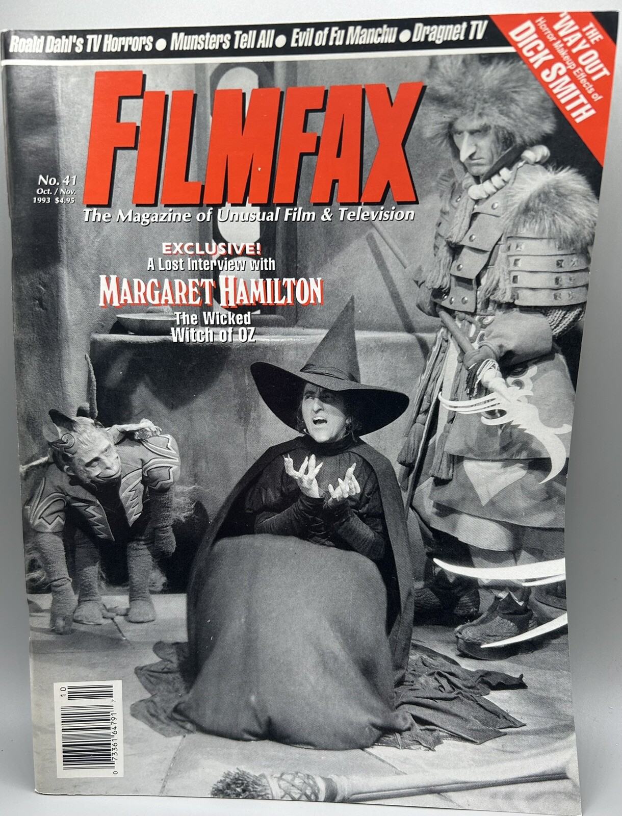 FILMFAX # 41 MARGARET HAMILTON/Wicked Witch: Wizard of Oz cover, Oct/Nov 1993
