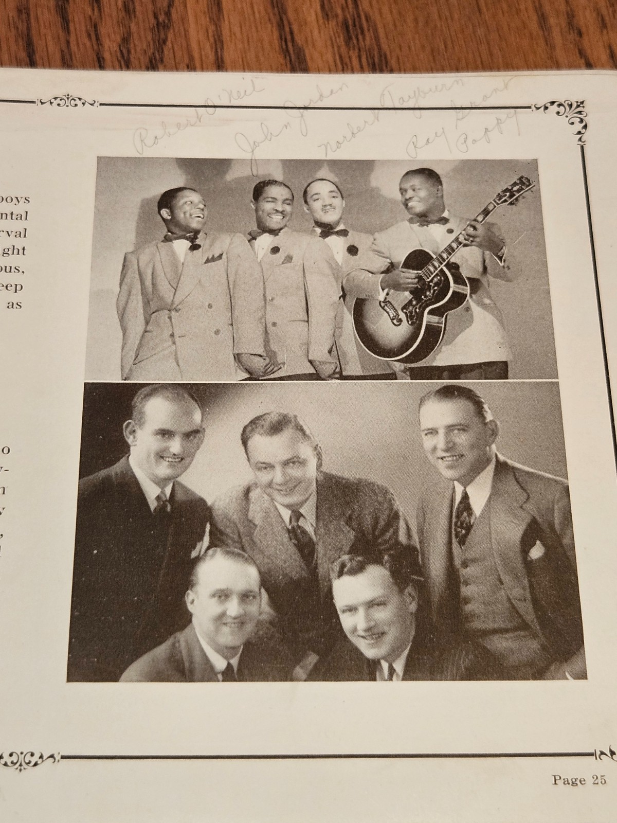 VINTAGE 1942 First Edition WWII Breakfast Club Family Album Don McNeill