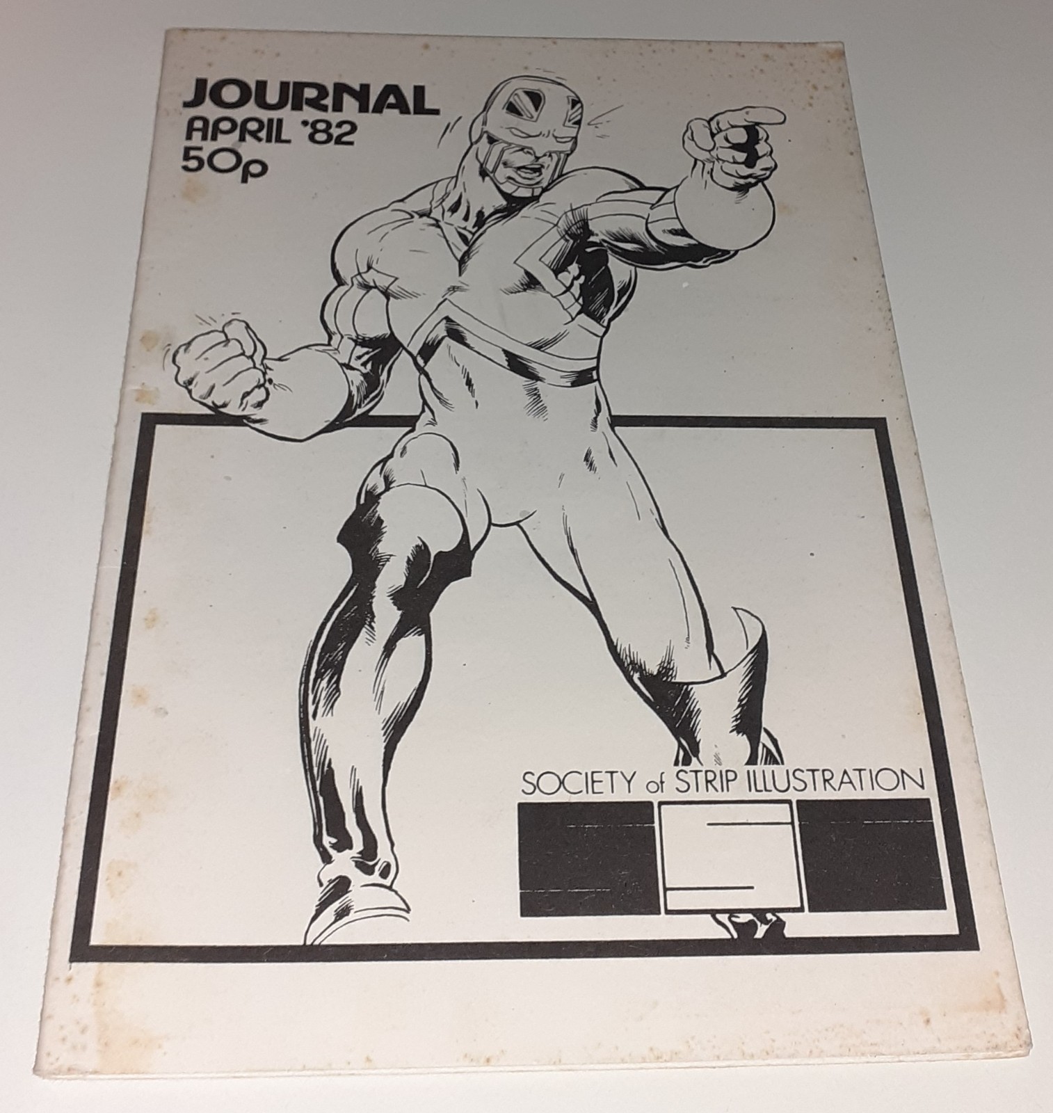SSI JOURNAL 45 fanzine UK 1982 ALAN MOORE “DIE POOR!” Captain Britain Miracleman