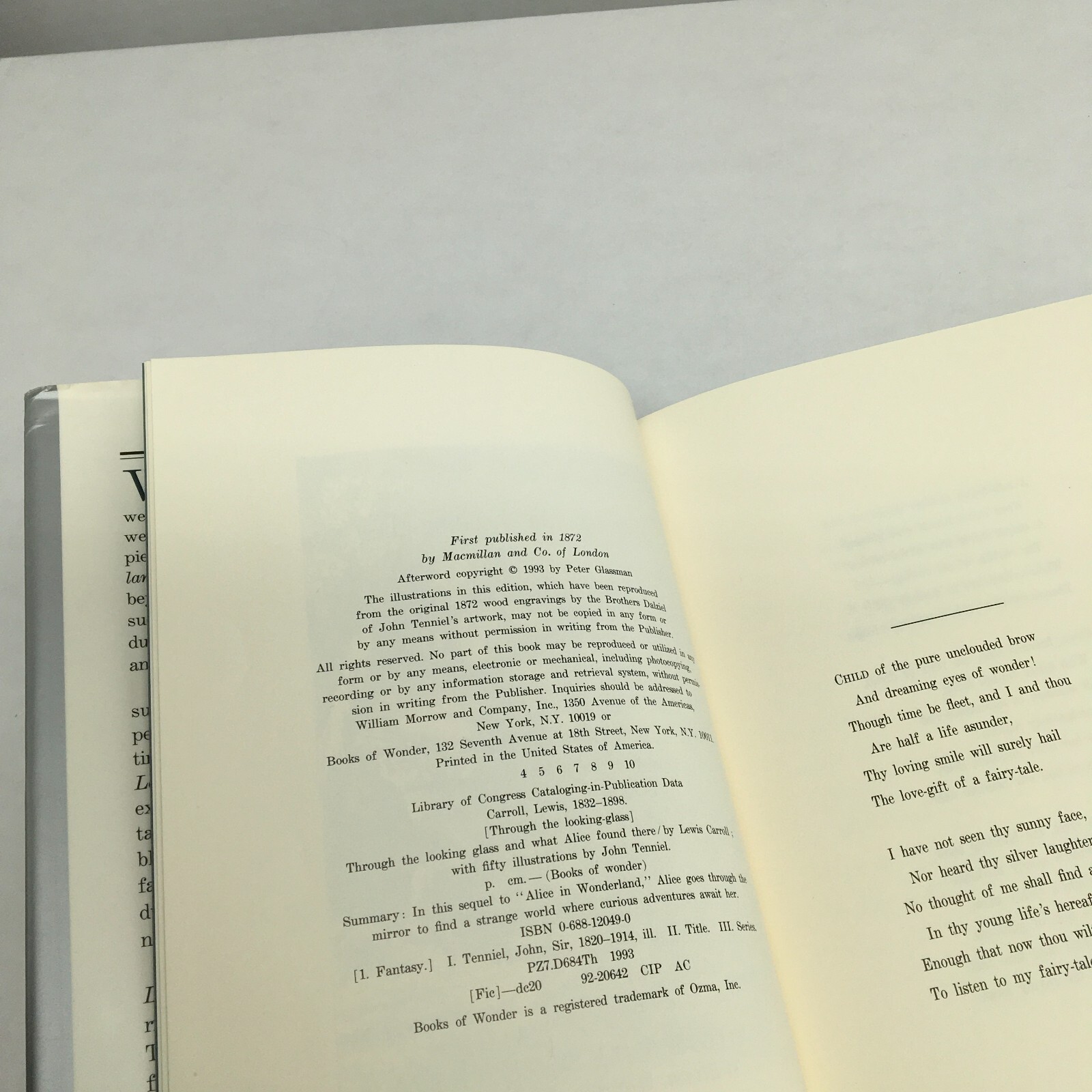 Alice’s Adventures in Wonderland & Through the Looking Glass, Lewis Carroll Set