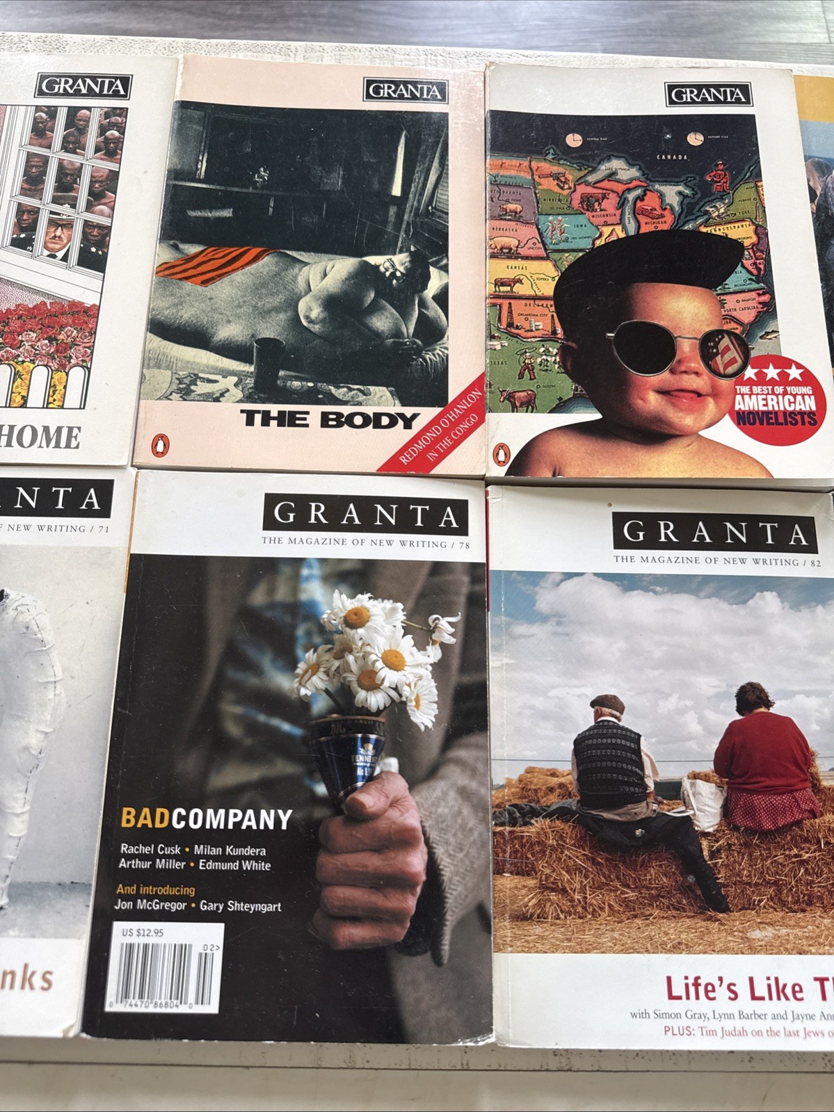 Granta Magazine Lot 10 PB Issues Losers Home Body War Zones Shrinks Indie Lit