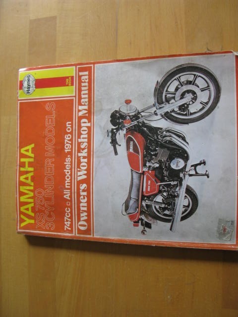 Haynes Yamaha Repair Manual – XS750 Triples 1976-