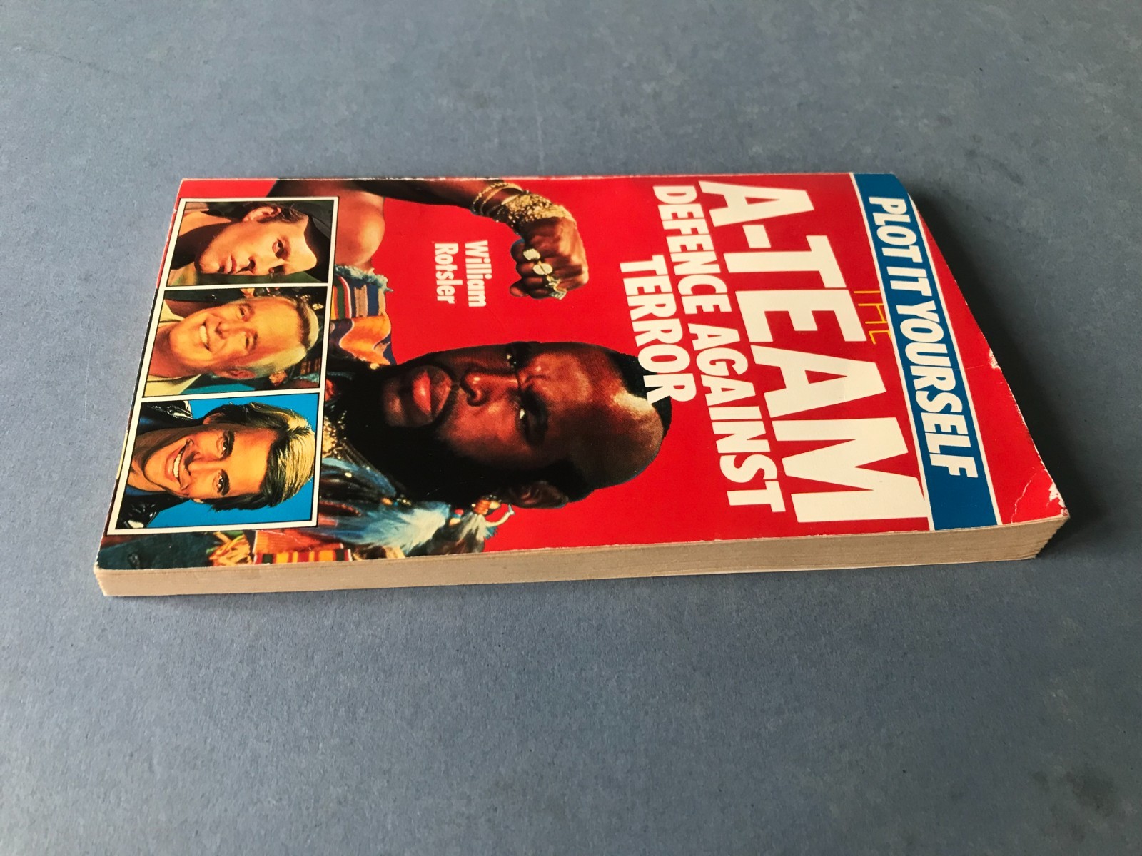 The A-Team – Defence Against Terror – Plot it Yourself – Paperback 1985