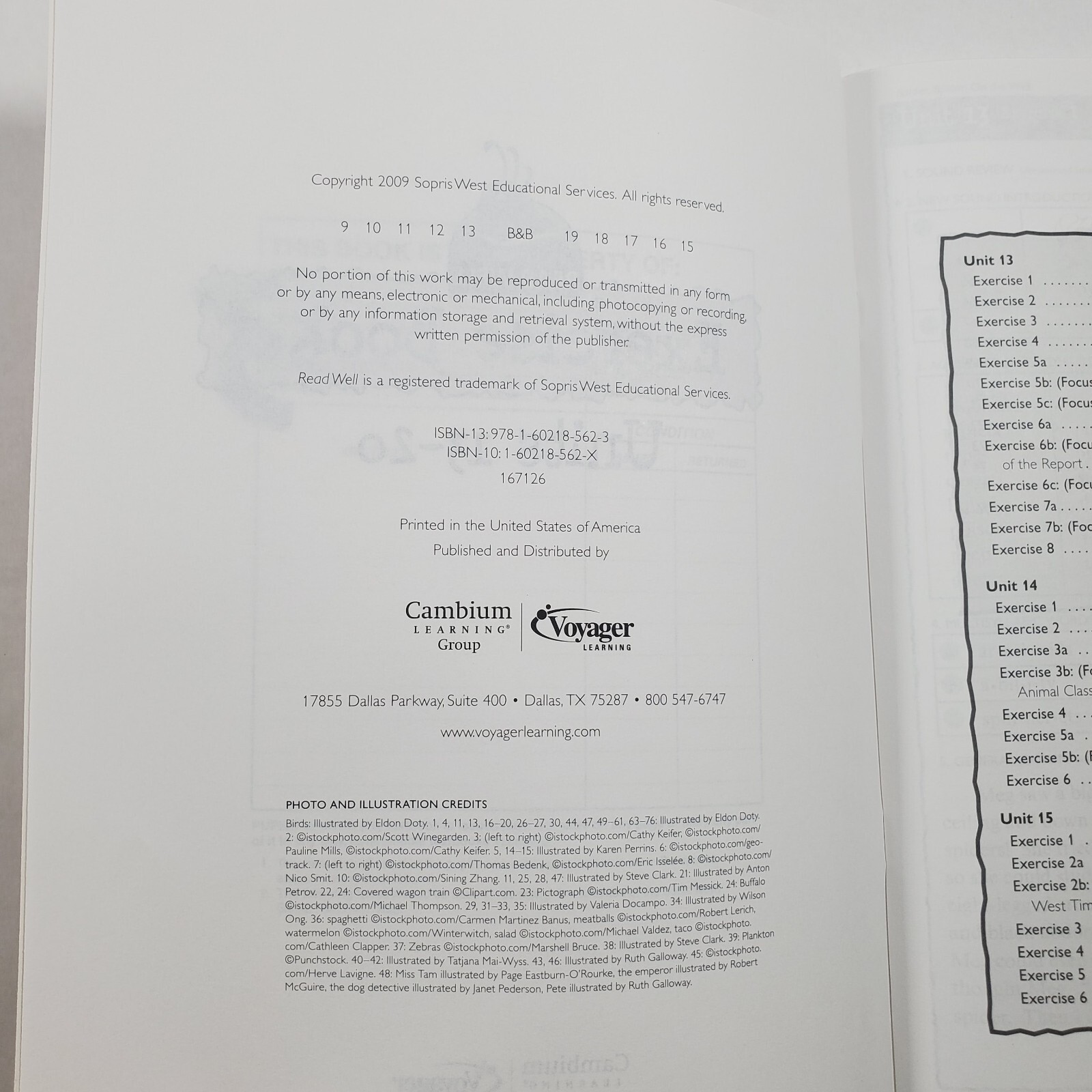 Read Well Level 2 Exercise Books 1-3 Sopris West Voyager Cambium Homeschool