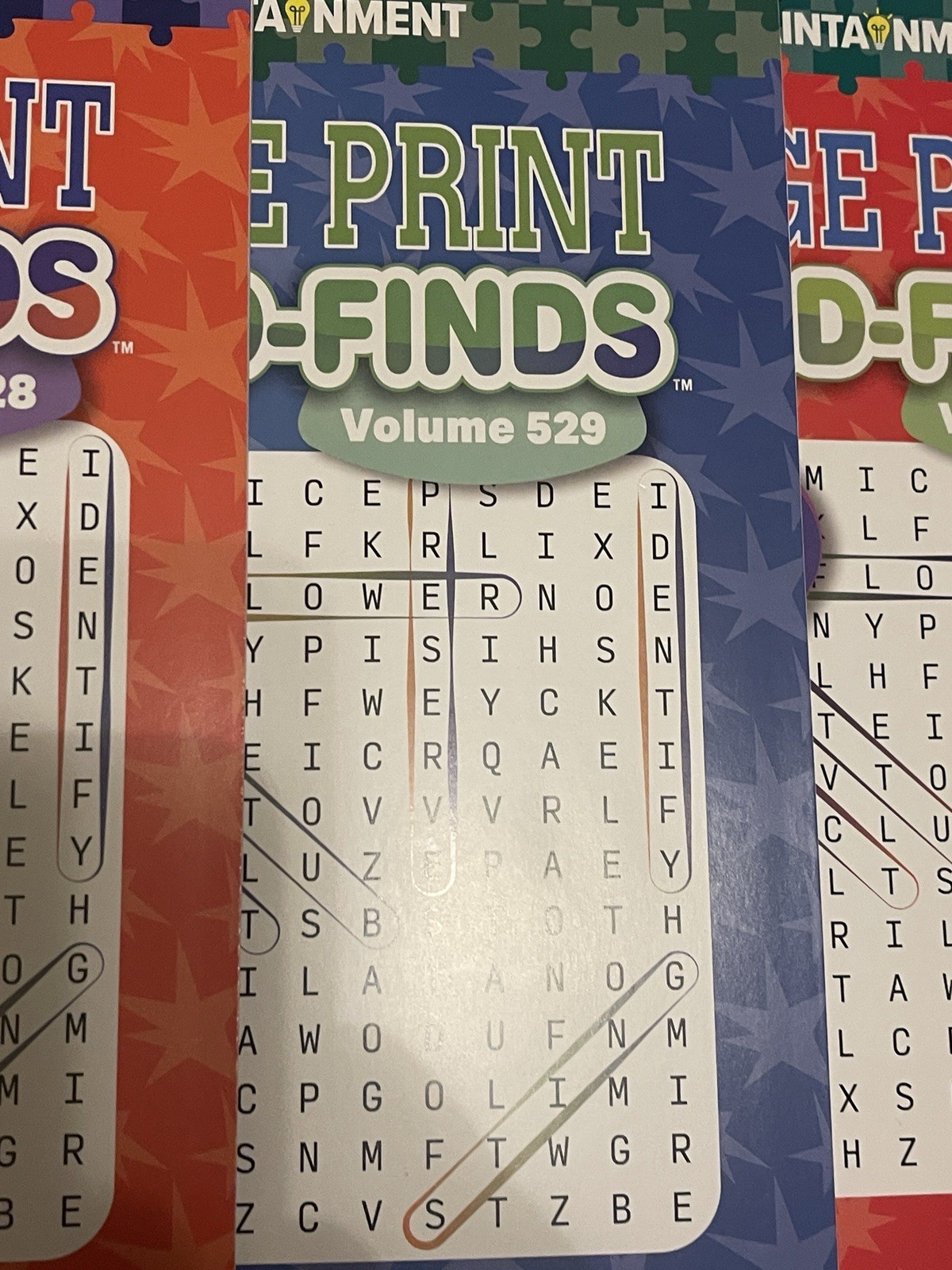 Lot Of 6 Kappa Large Print Word Search Word-Finds Books NEW Free Shipping 525-30