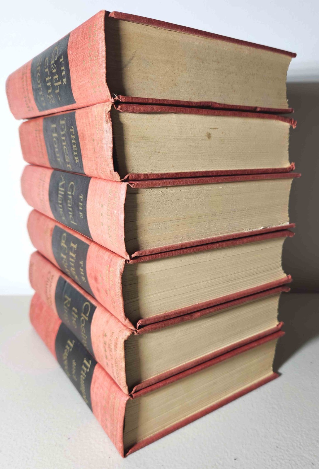 Winston Churchill, The Second World War – Complete 6 Vol Set HC Houghton Mifflin