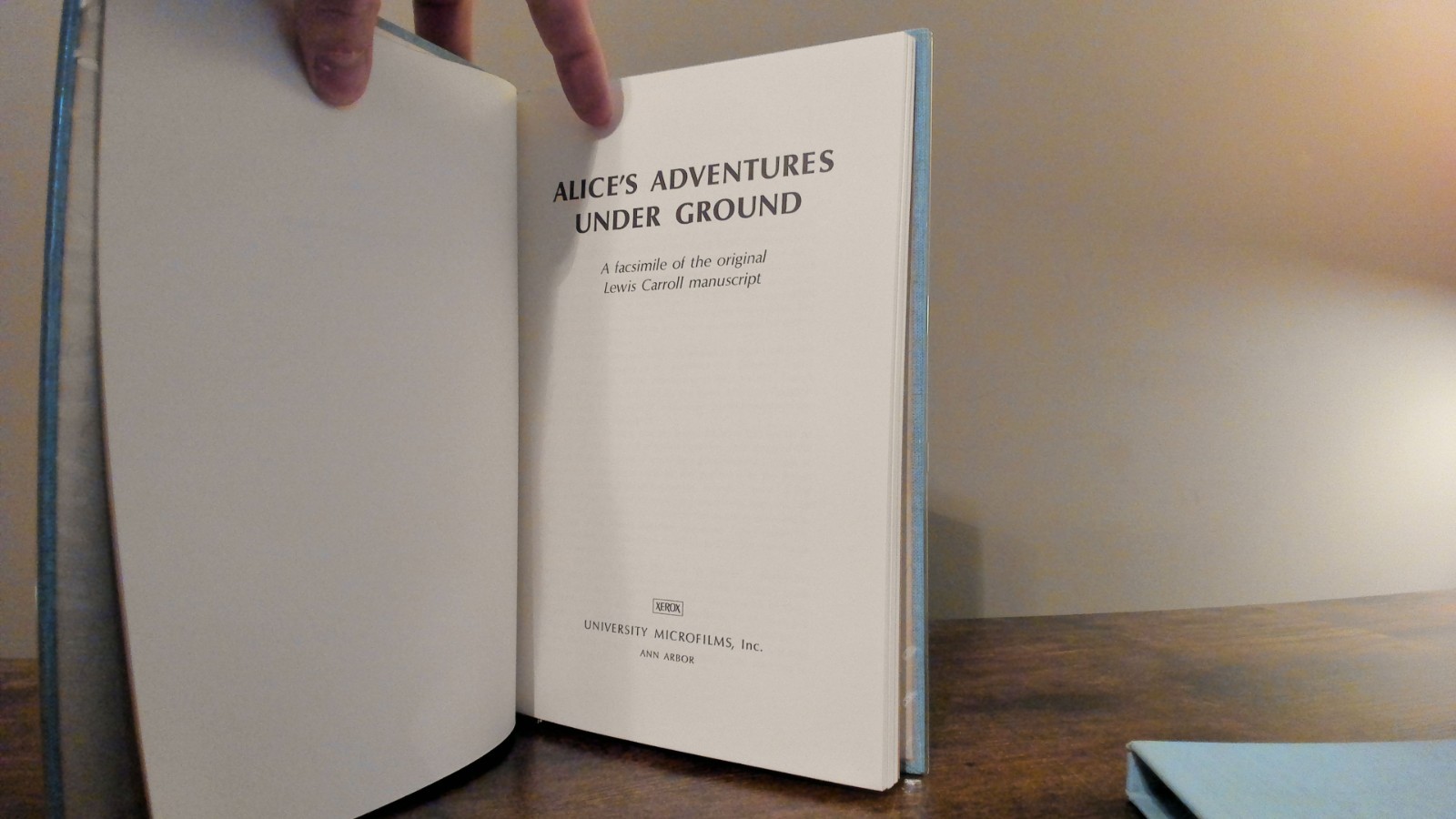 Vintage 1964 Alice’s Adventures Underground HC w/Slipcase
