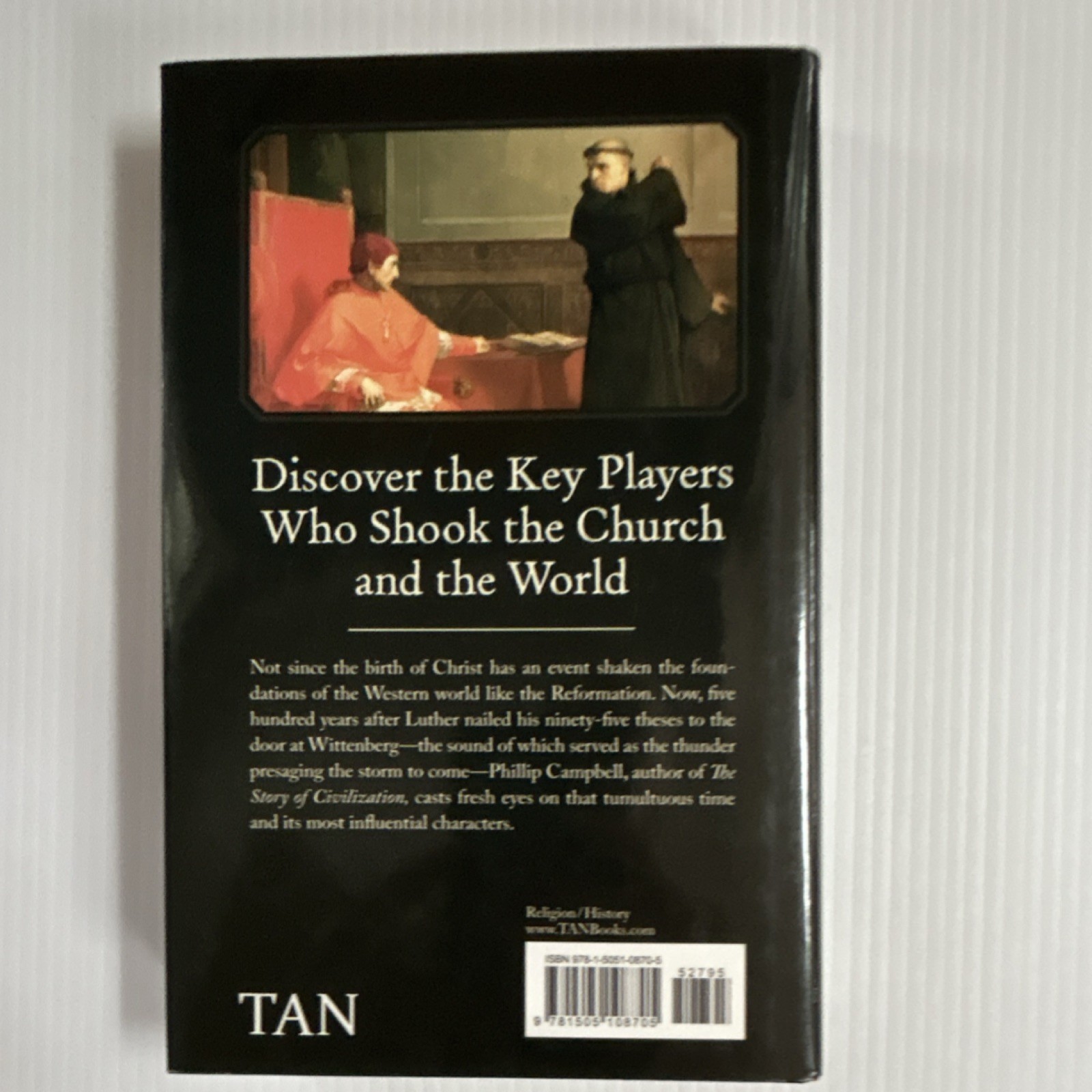 TAN Heroes & Heretics of the Reformation Phillip Campbell HC w/ DJ
